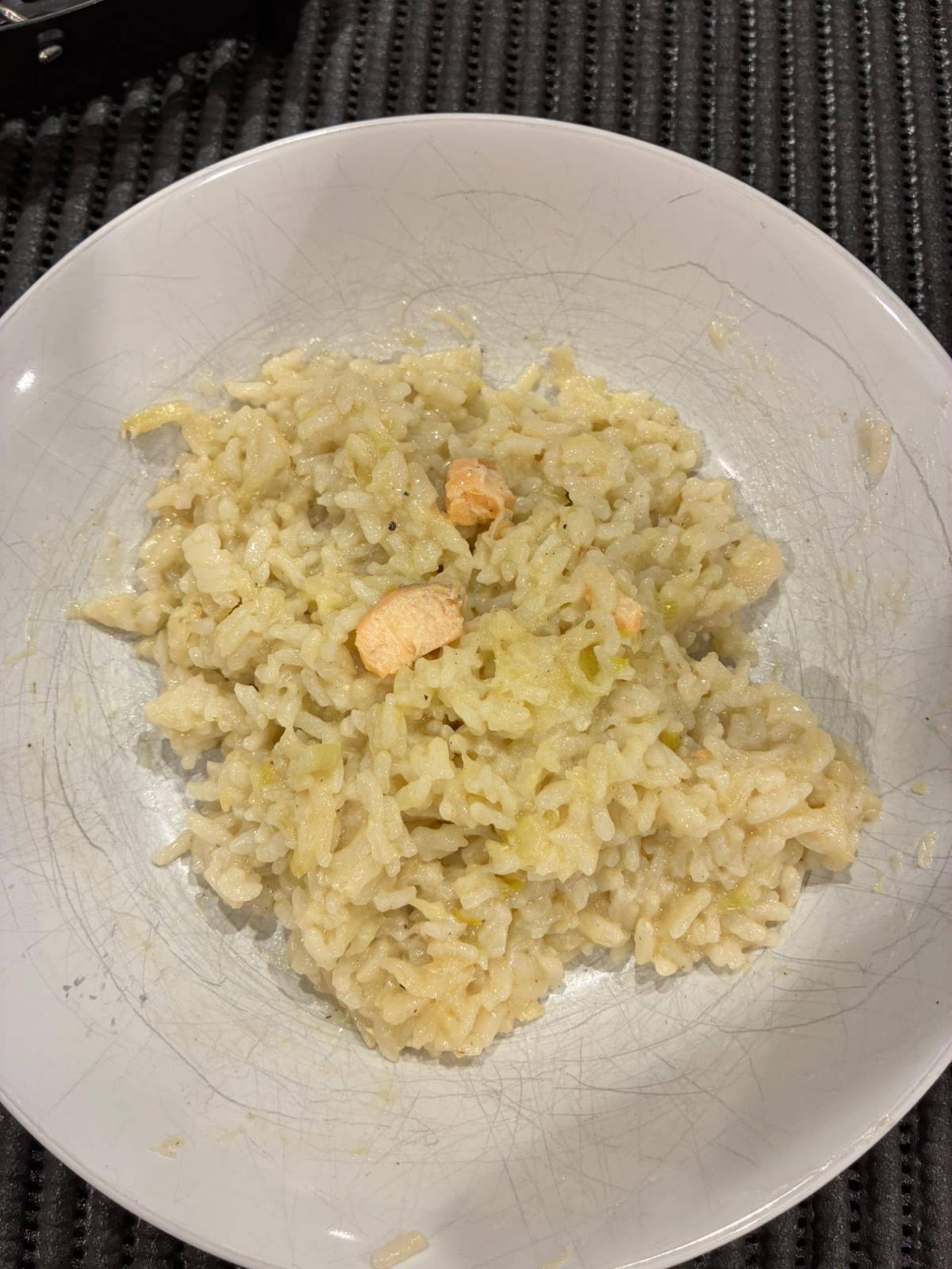 Risotto saumon poireaux de Chenou - Recette Cookeo Infinity Autostir | Moulinex