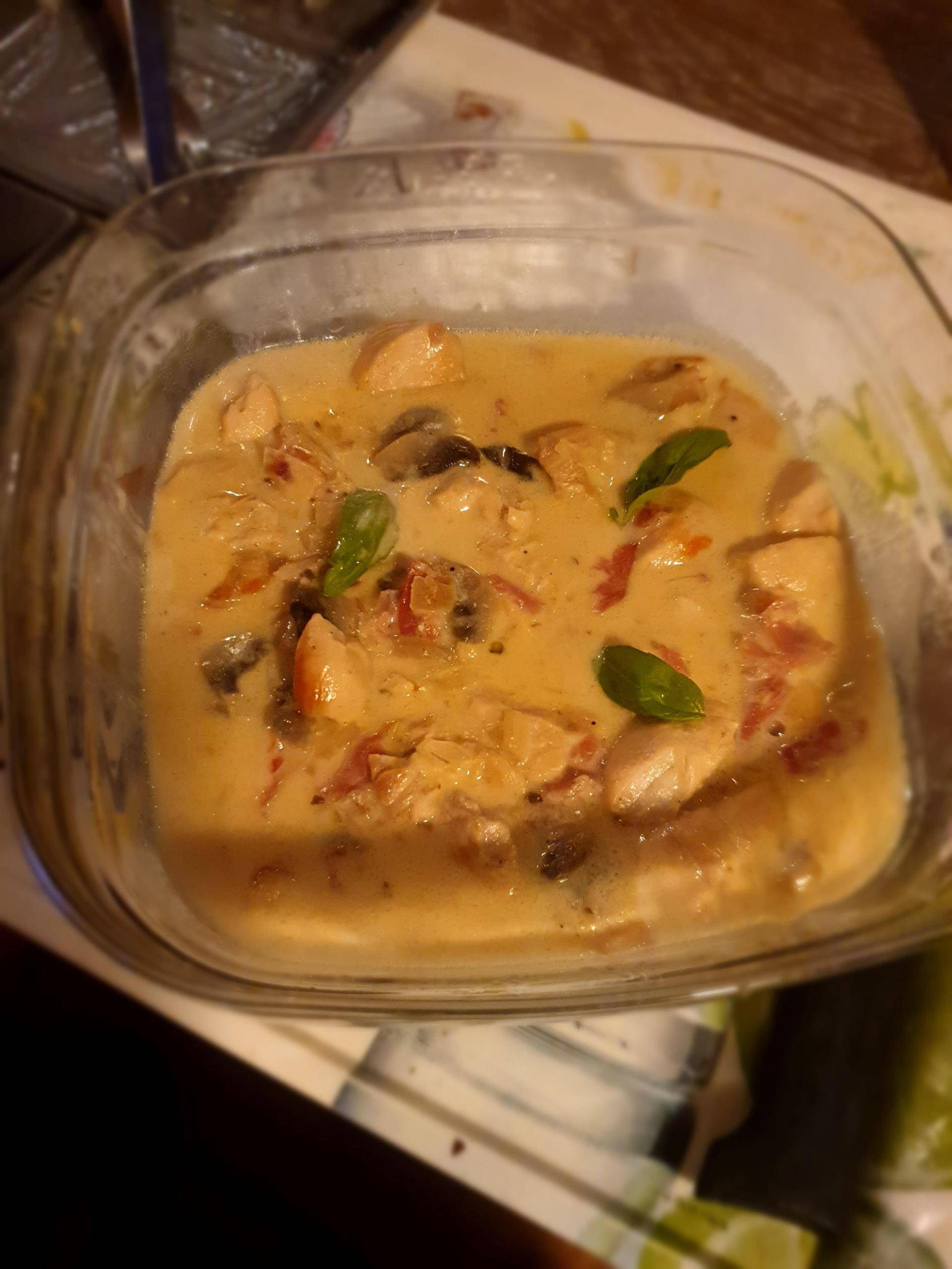 Poulet au morbier et bacon - Recepten Cookeo | Moulinex