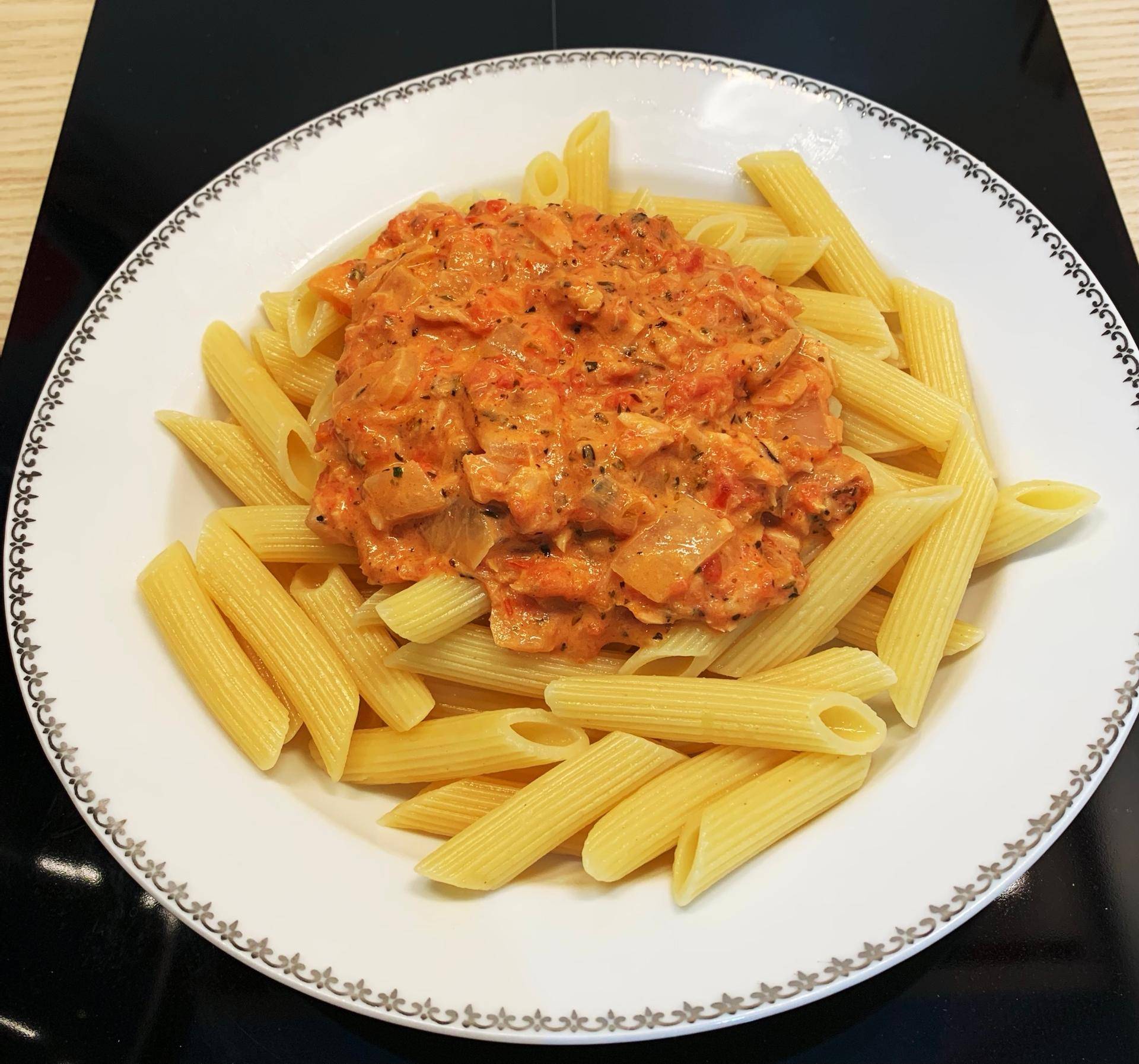 Pâte au Thon Tomate et basilic - Recepten Cookeo V3 | Moulinex