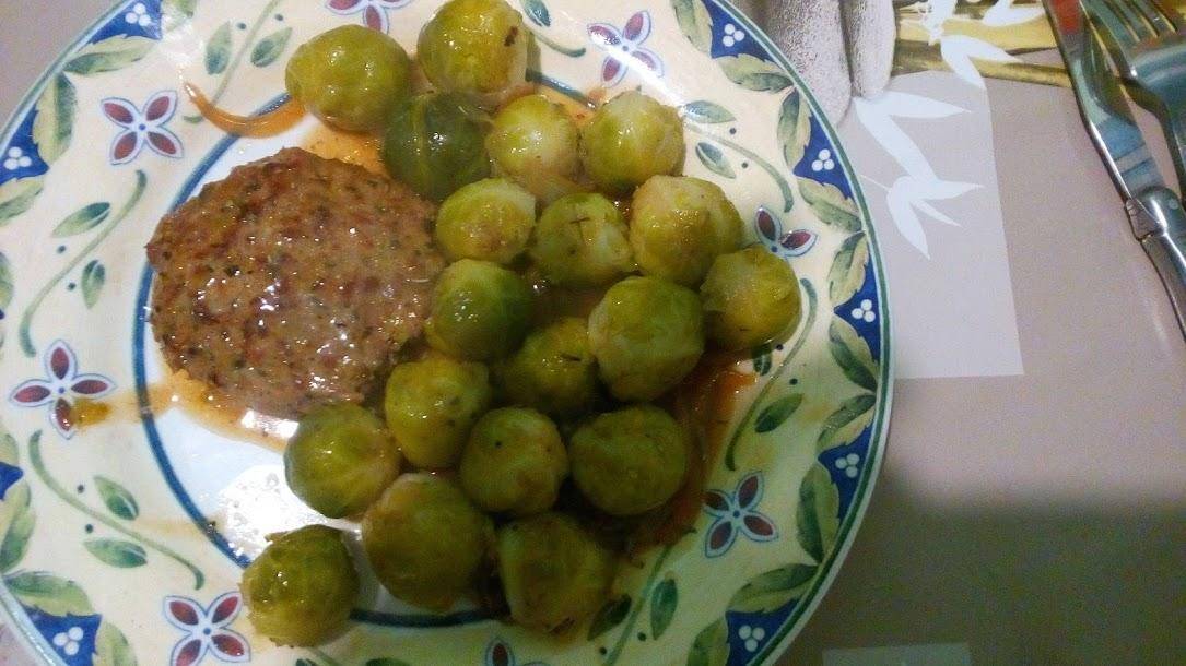 Pavé de porc au chou de Bruxelles - Recepten Cookeo | Moulinex