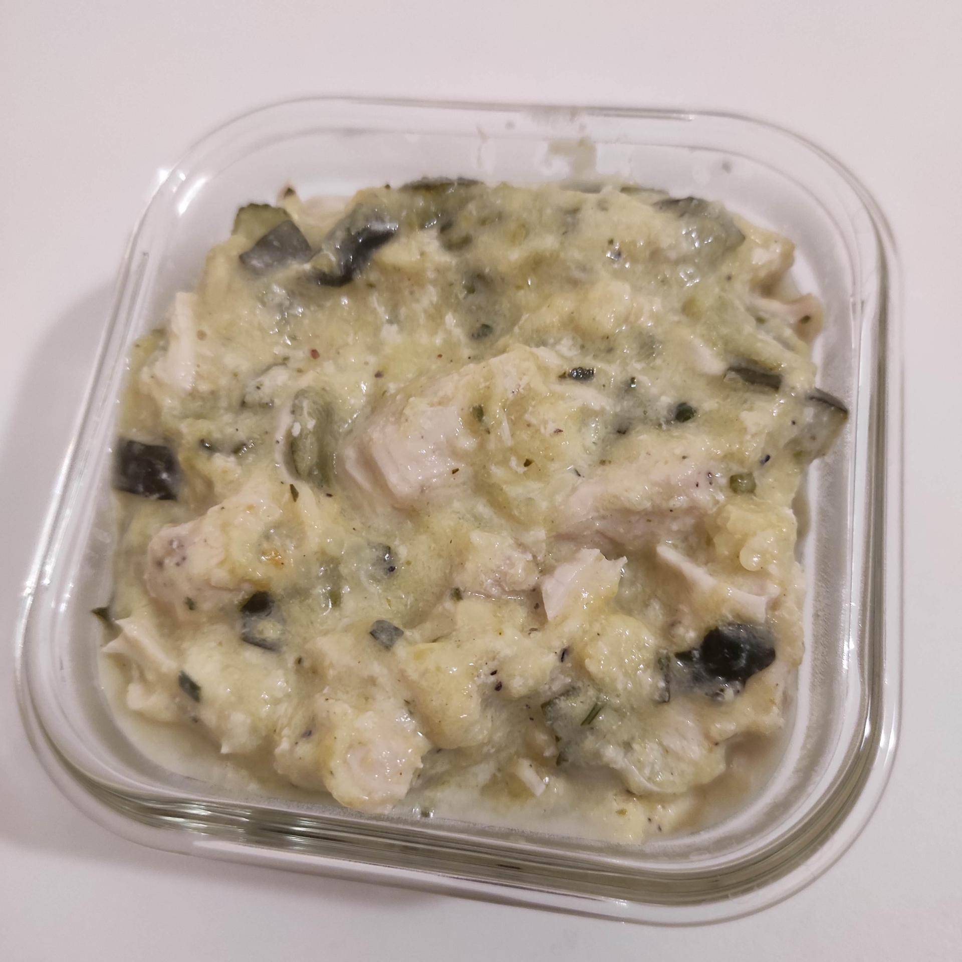 Courgettes et volaille sauce ail & fines herbes - Recepten Cookeo V3 Mini | Moulinex