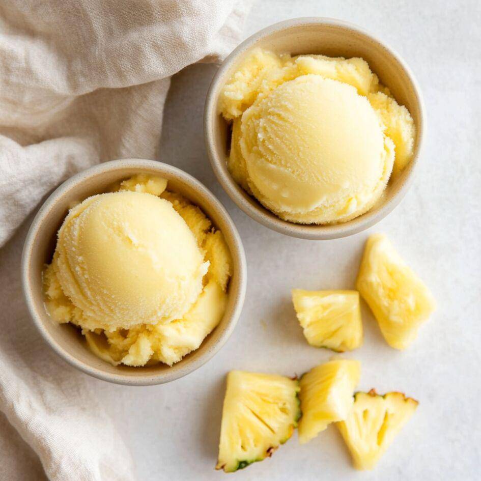 Sorbet à l’ananas - Recepten Companion Connect XL | Moulinex