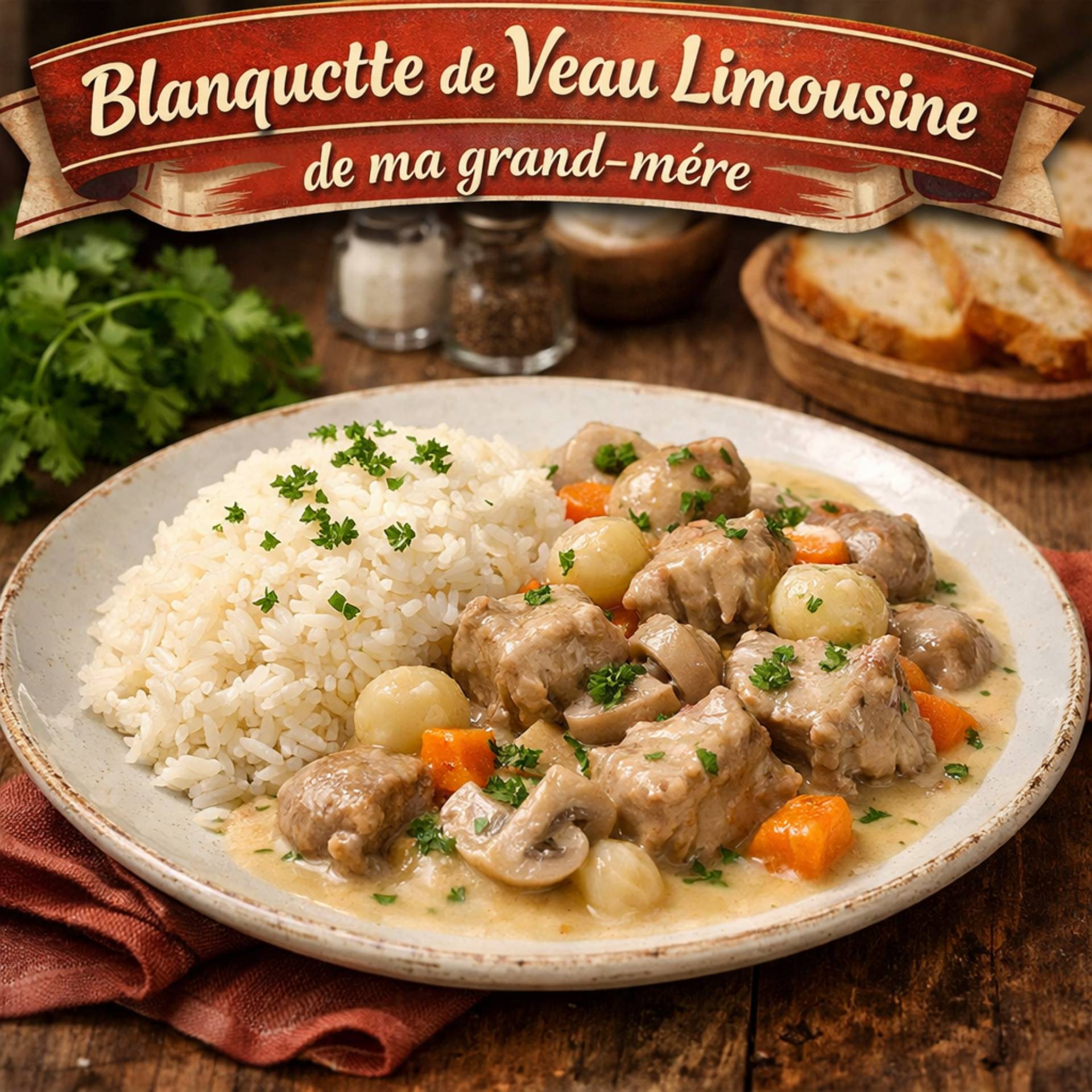 Blanquette de veau de ma grand-mère limousine - Recette Cookeo | Moulinex