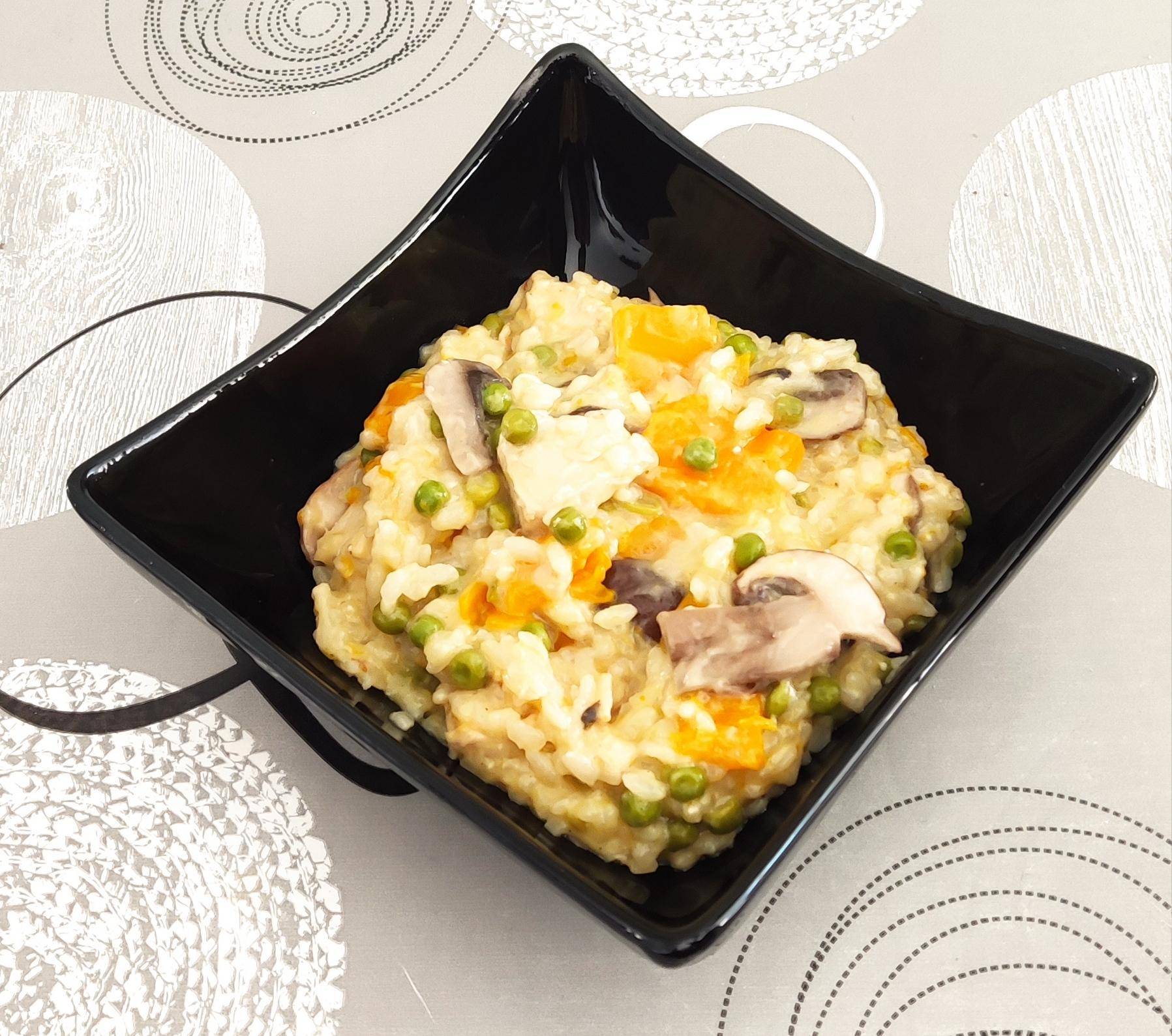 Risotto d'automne au poulet - Recepten Companion XL | Moulinex