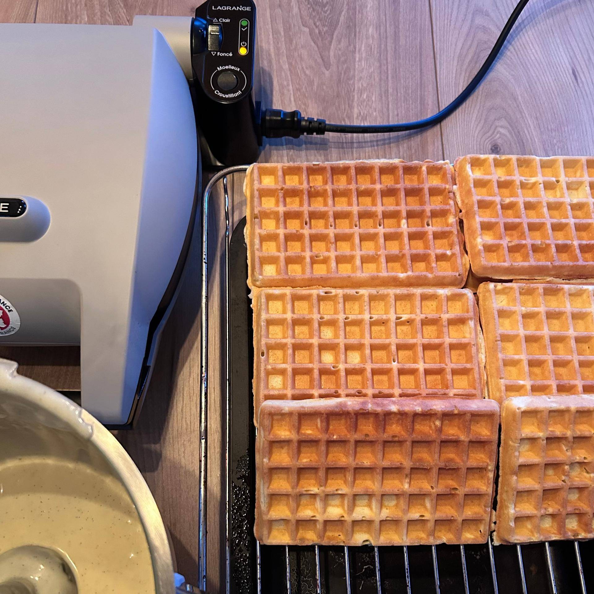 Gaufres croustillantes rapide - Recepten Companion Connect XL | Moulinex