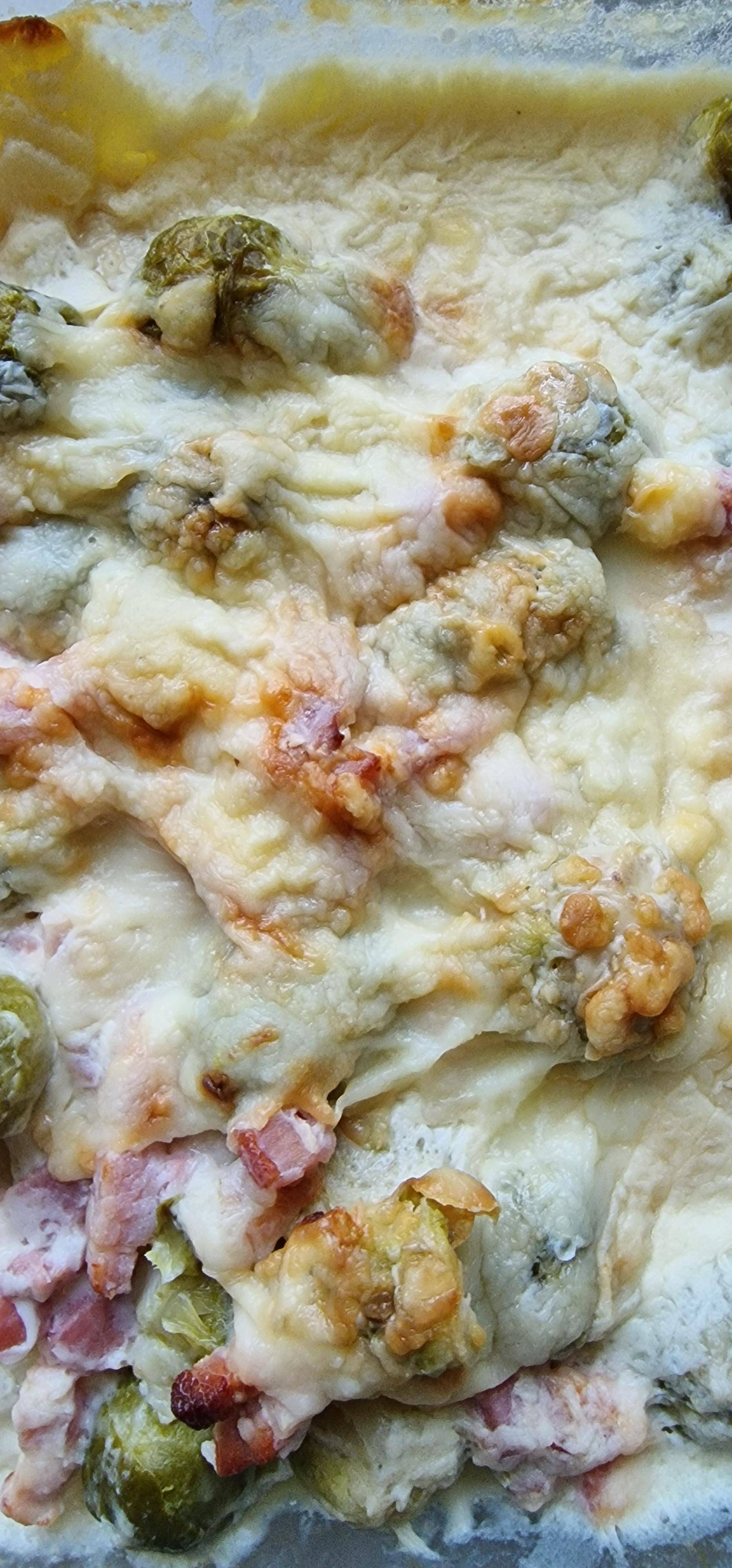 Gratin de choux de Bruxelles au comté - Recepten Companion Connect XL | Moulinex