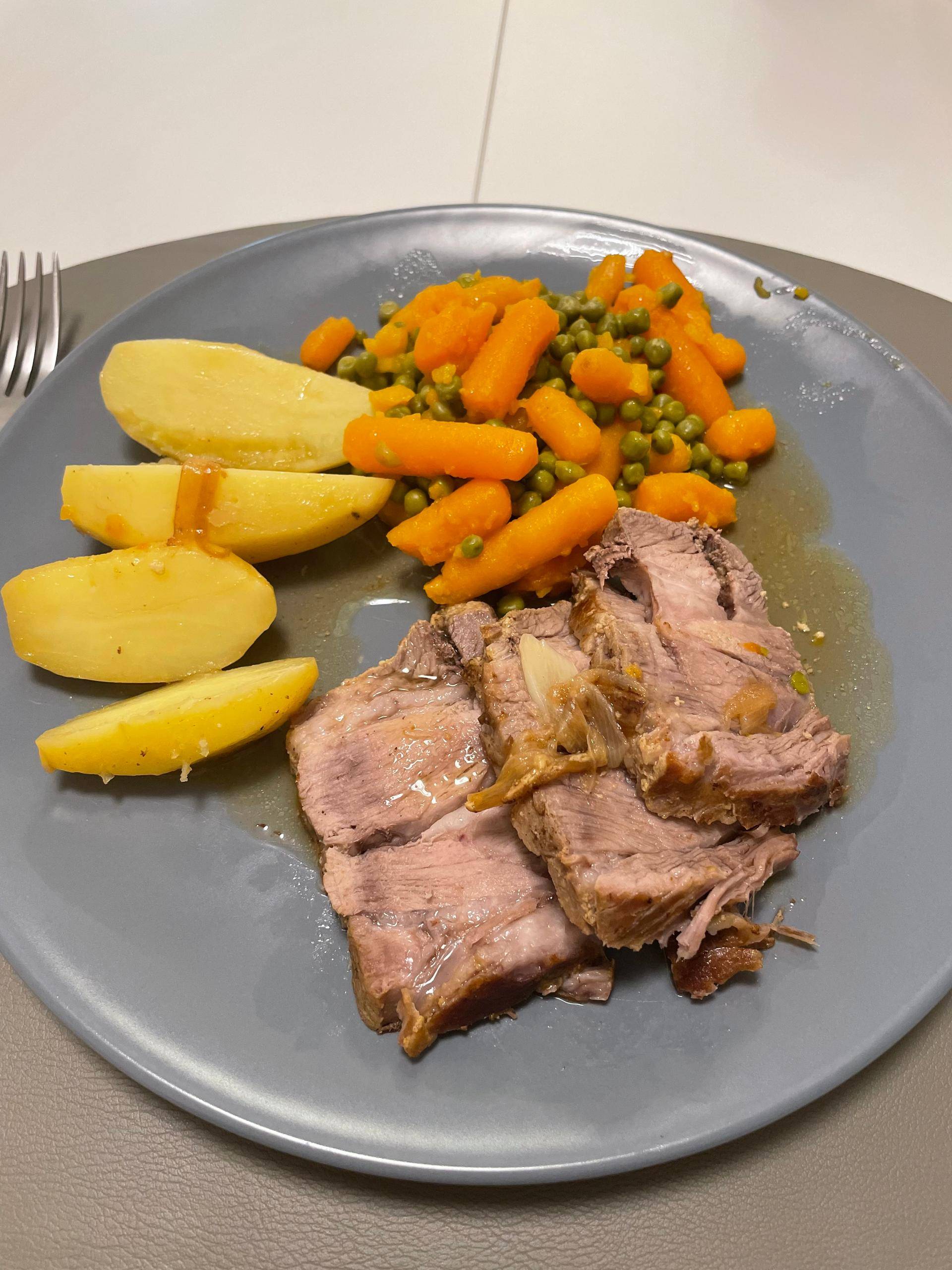 Rôti de Porc et Pommes de terre - Recette Cookeo | Moulinex