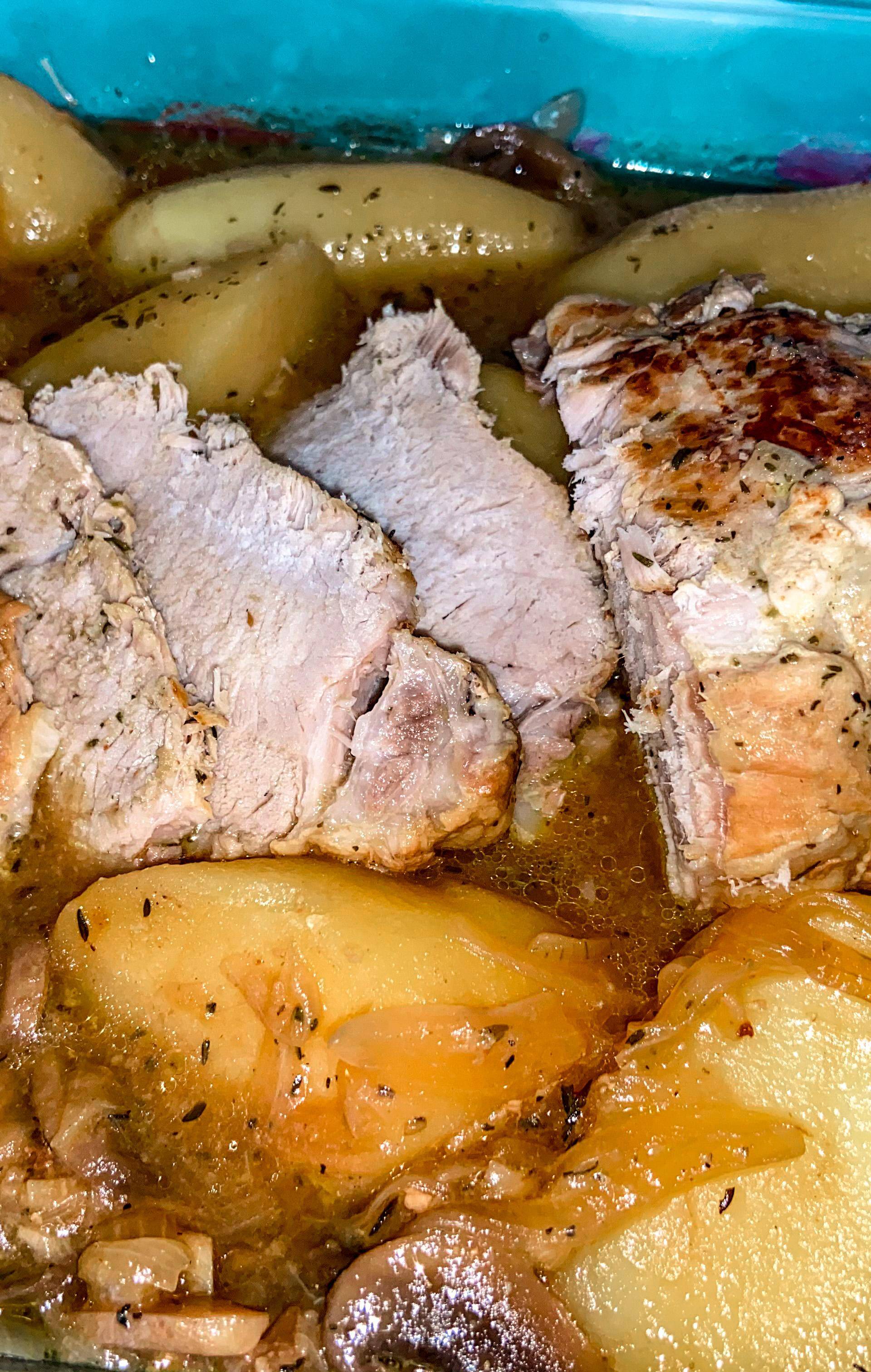 Rôti de porc moutarde au miel - Recette Cookeo V3 | Moulinex