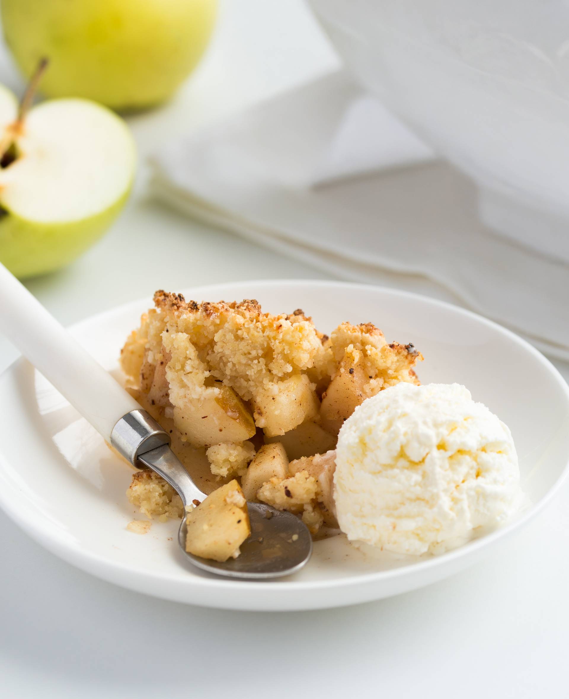 Crumble aux pommes - Recepten Cookeo Infinity 16in1 | Moulinex