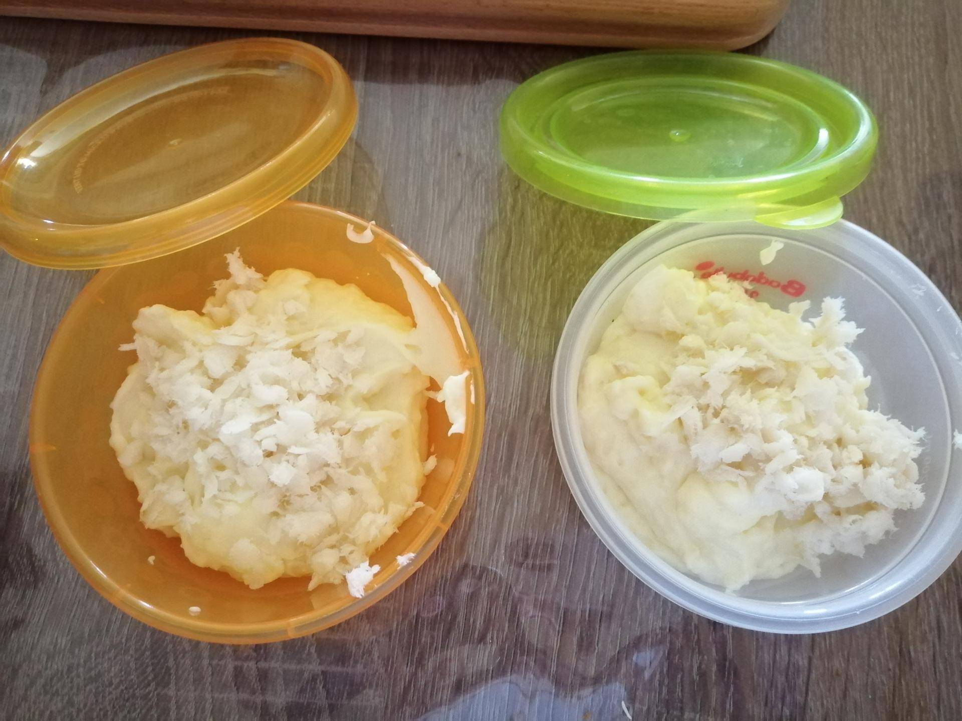 Recette bébé 9 mois purée de pommes de terre au fromage blanc et églefin - Recepten Cookeo | Moulinex
