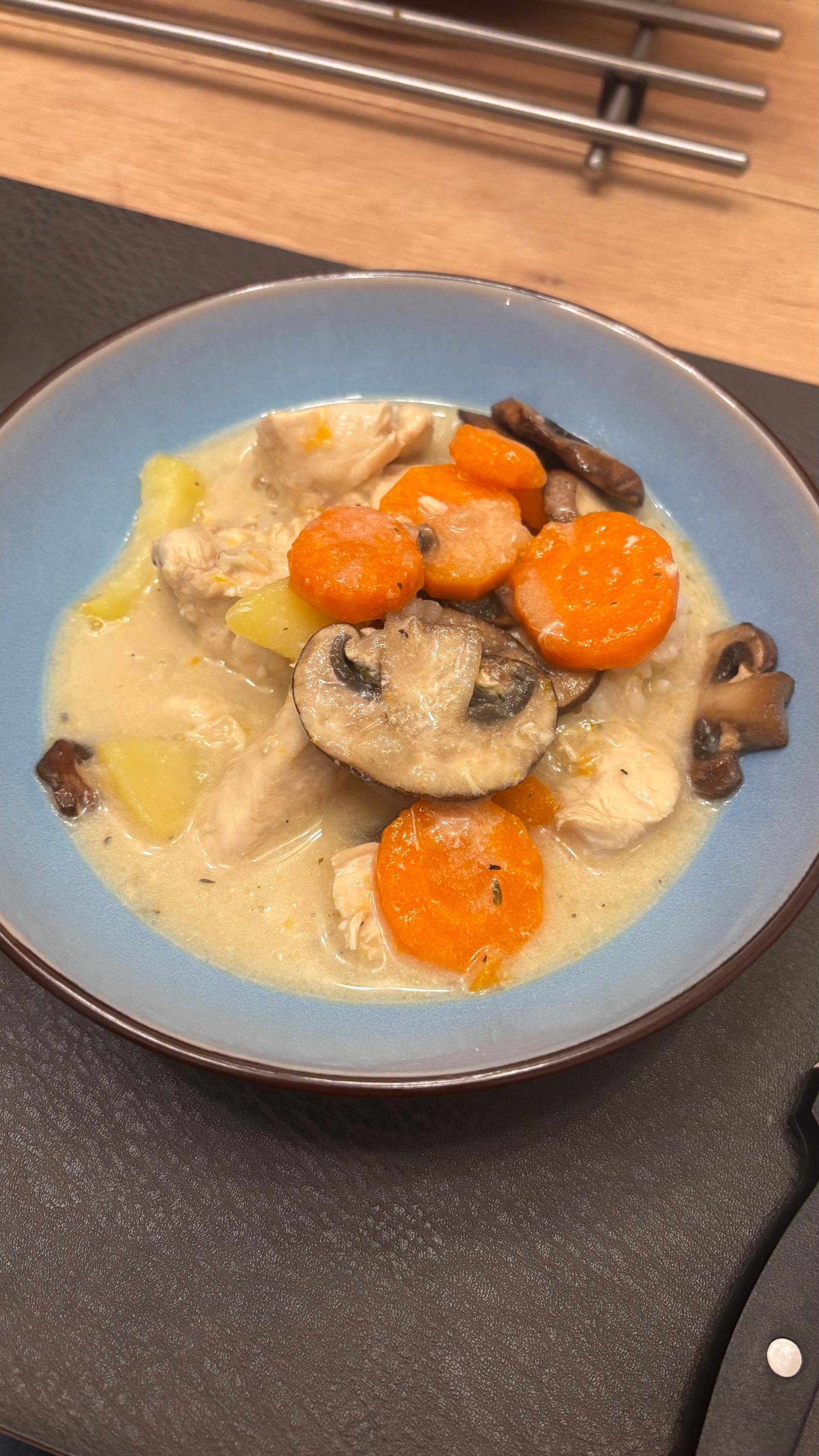 Blanquette de Poulet - Recette Companion Connect XL | Moulinex
