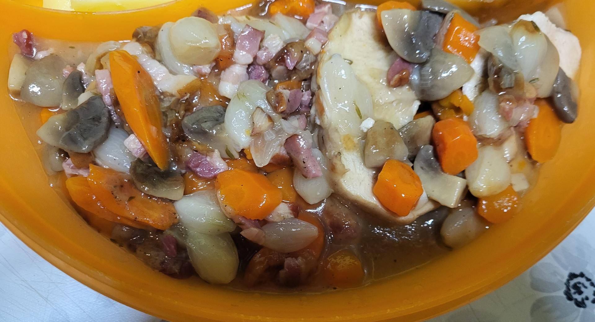 Roti de dinde chasseur - Recette Cookeo V3 | Moulinex