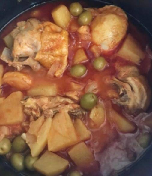 Tajine de poulet aux olives - Recepten Cookeo | Moulinex