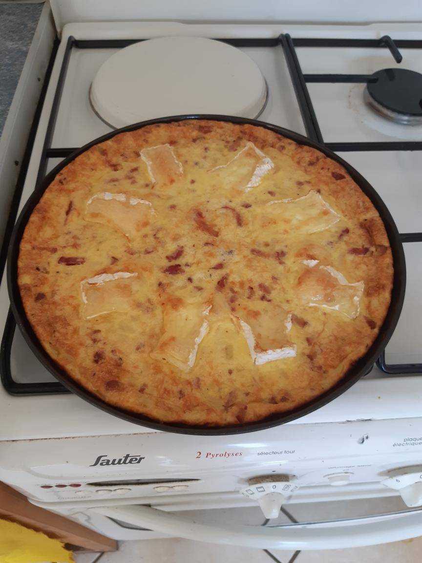 Quiche sans pâte au fromage - Recepten Companion XL | Moulinex