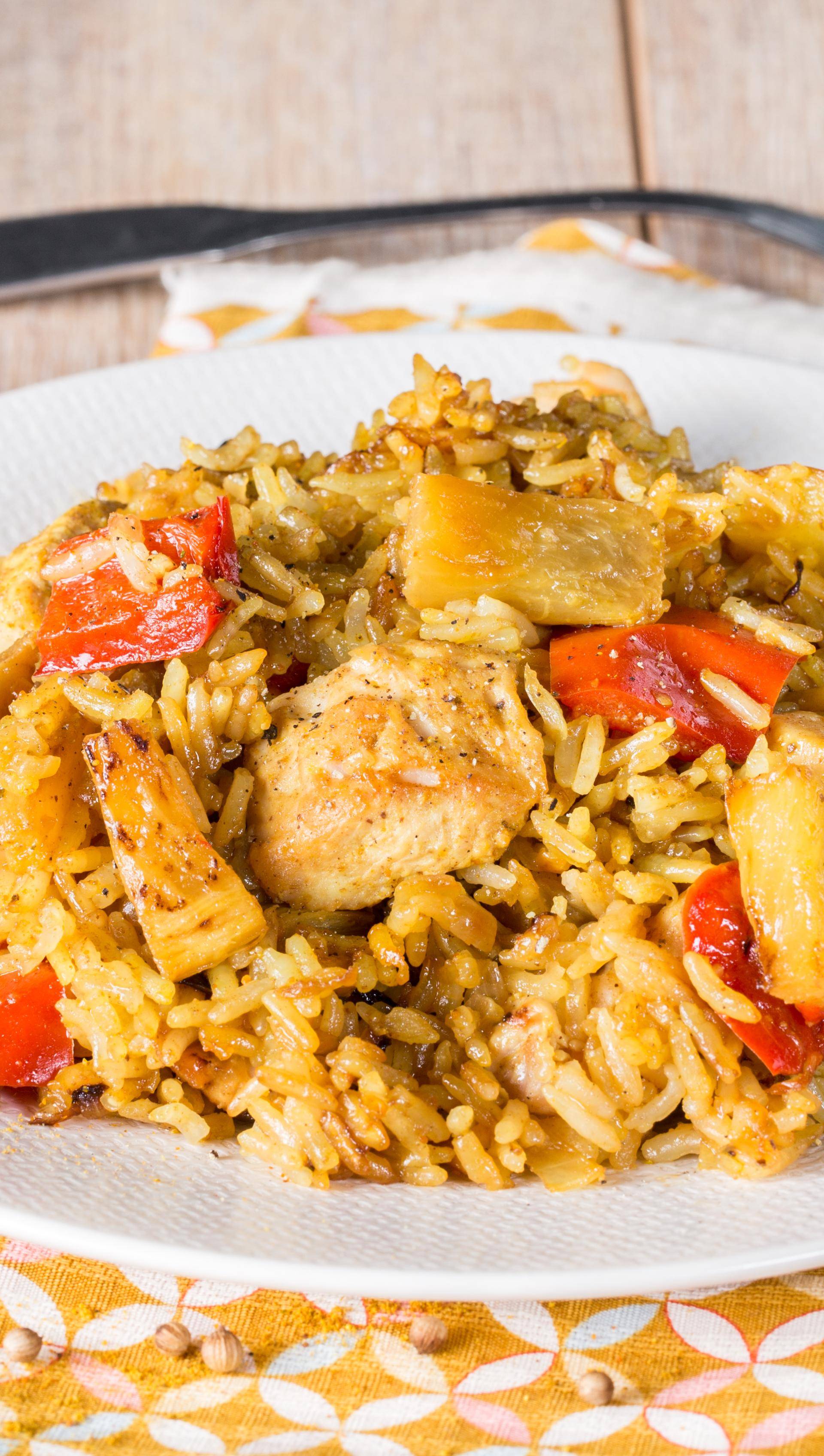 Poulet ananas mexicain - Recepten Cookeo V3 Mini | Moulinex