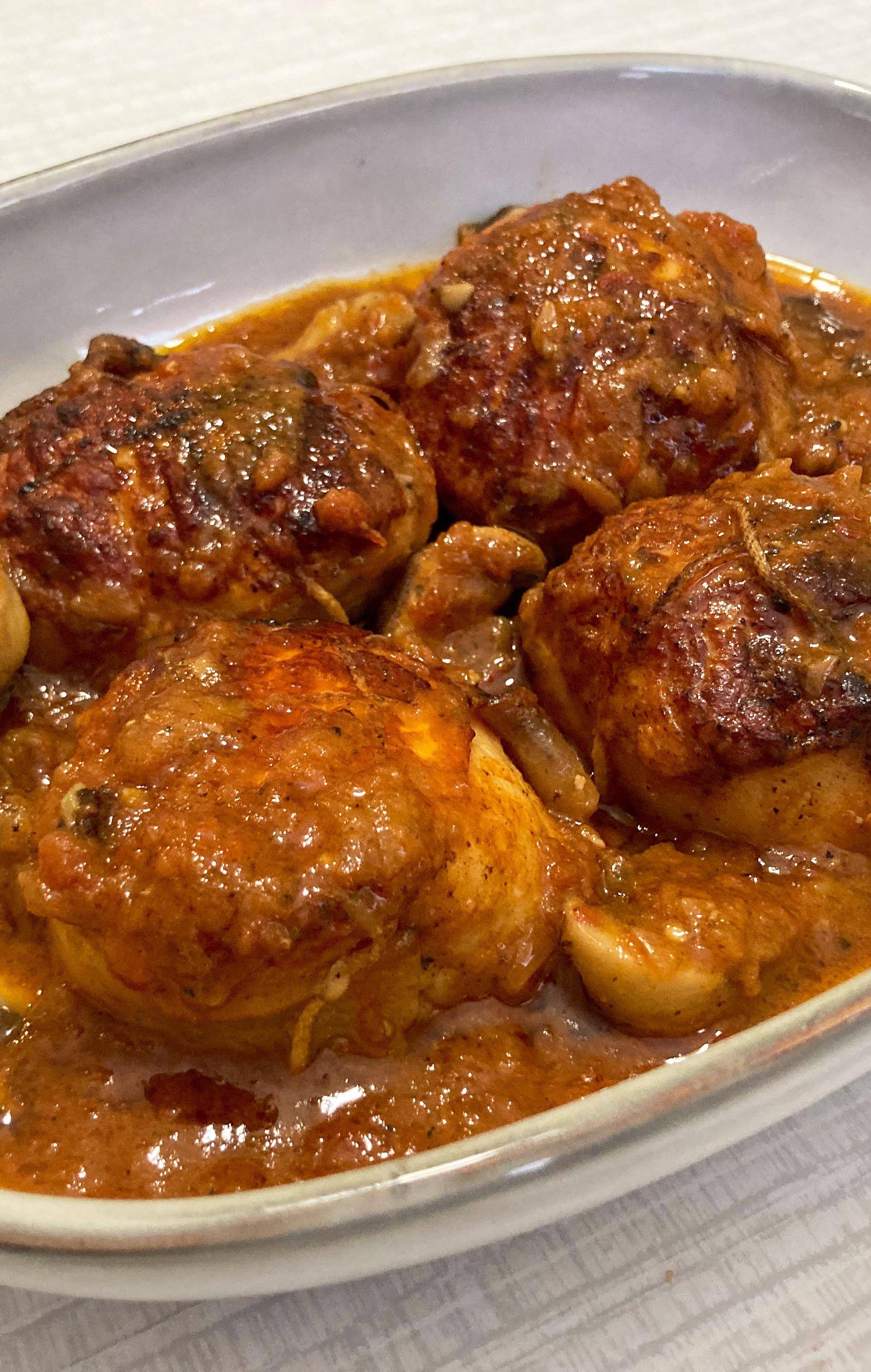 Paupiettes de dinde sauce tomate - Recette Cookeo V3 | Moulinex
