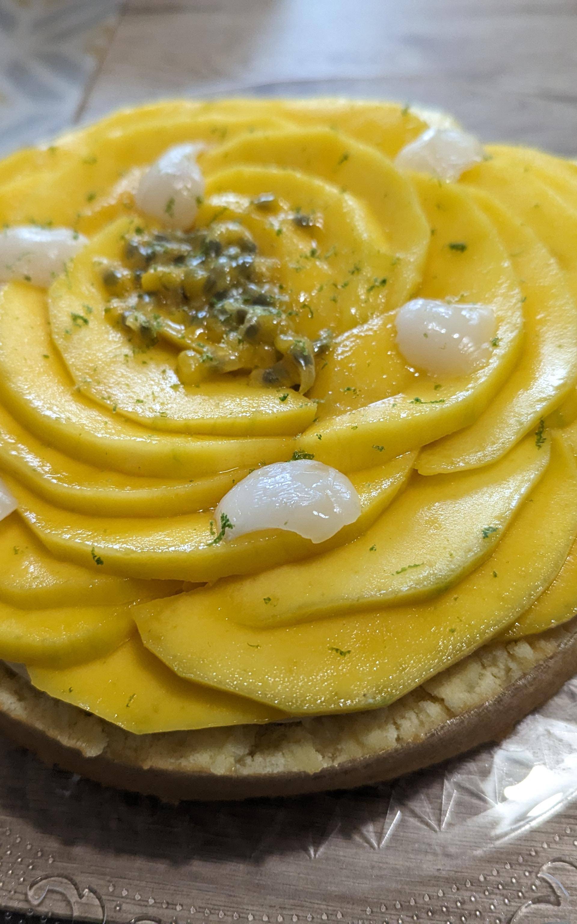 Charlotte roulé aux fruits exotiques - Recette Companion Connect XL | Moulinex