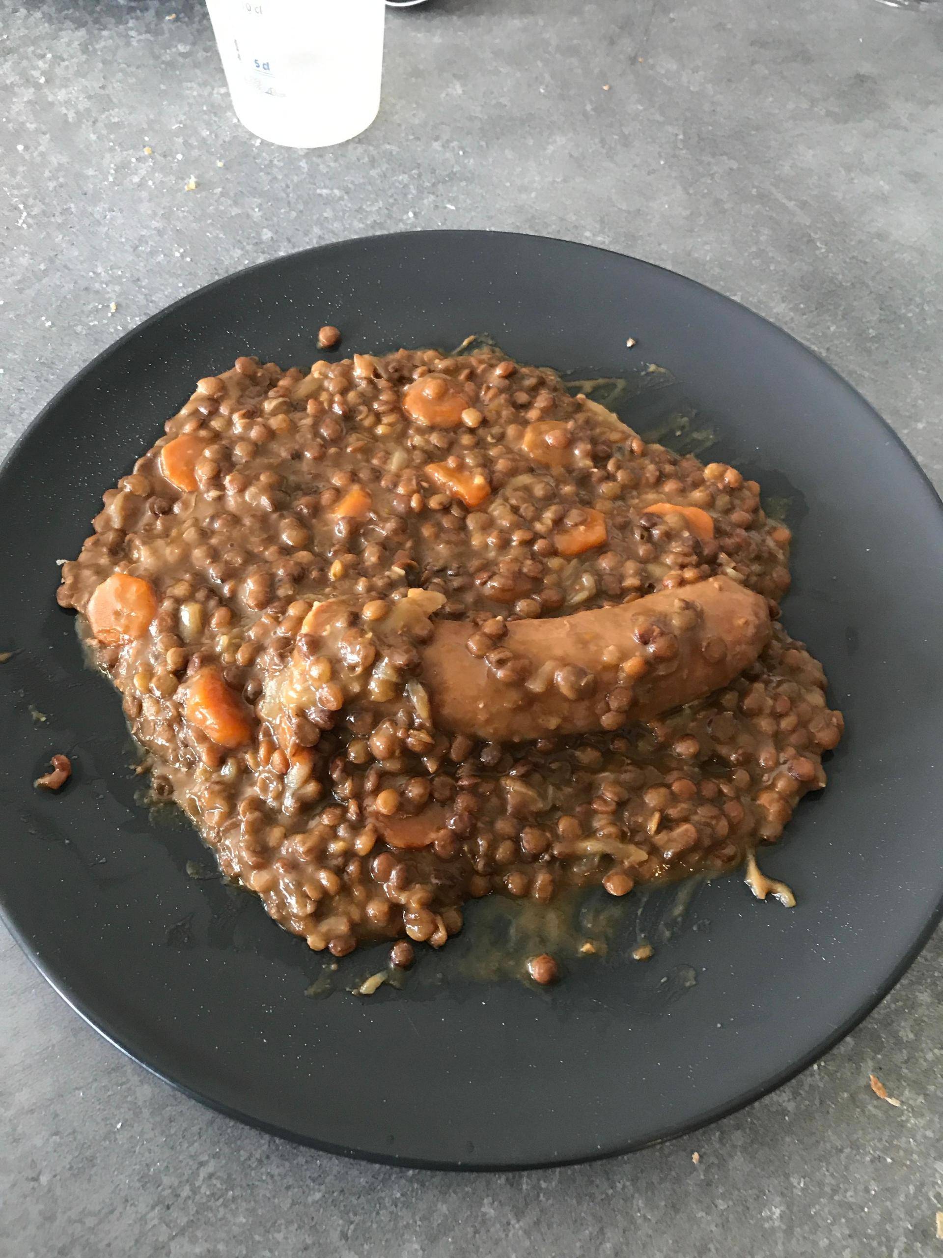 Saucisses lentilles Carottes - Recepten Cookeo V3 | Moulinex