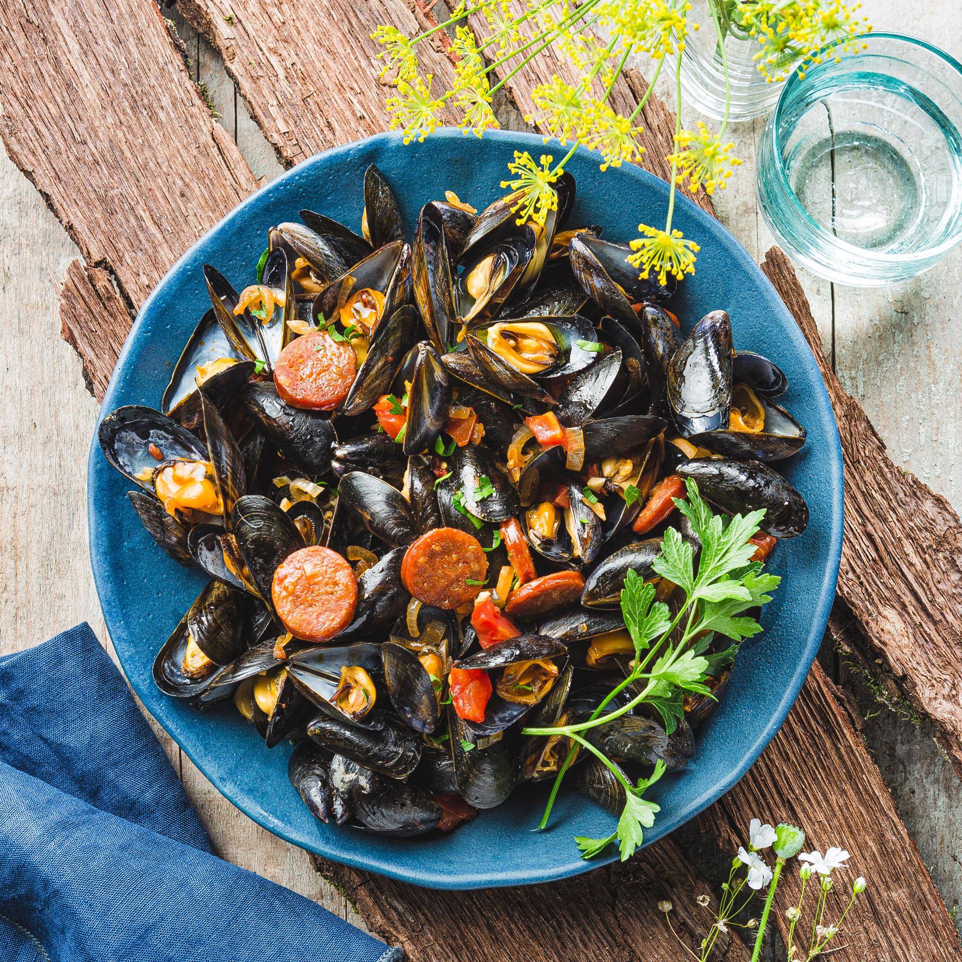 Moules au chorizo - Recepten Cookeo | Moulinex