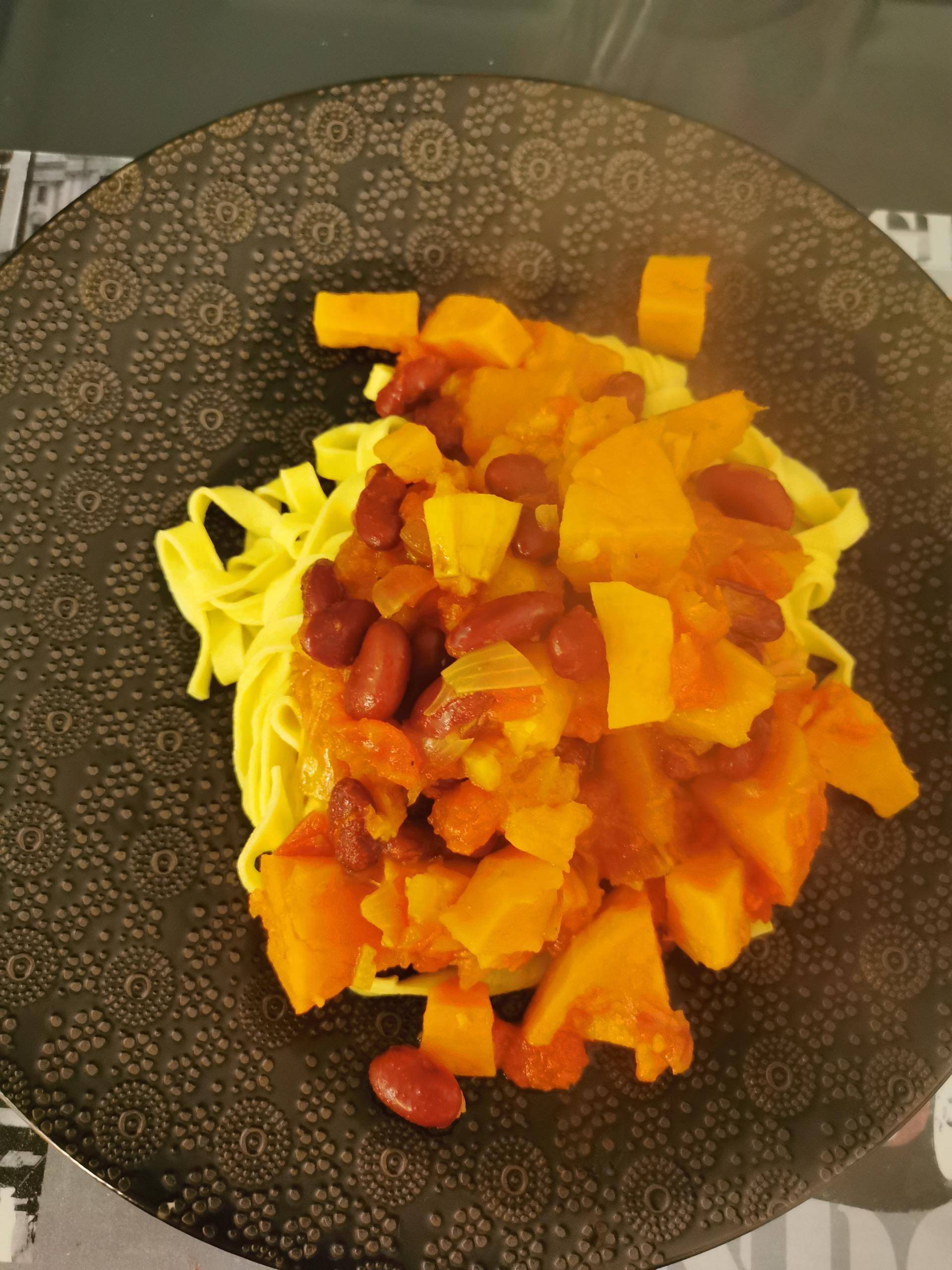 Potée de patate douce et haricots rouges - Recette Cookeo | Moulinex