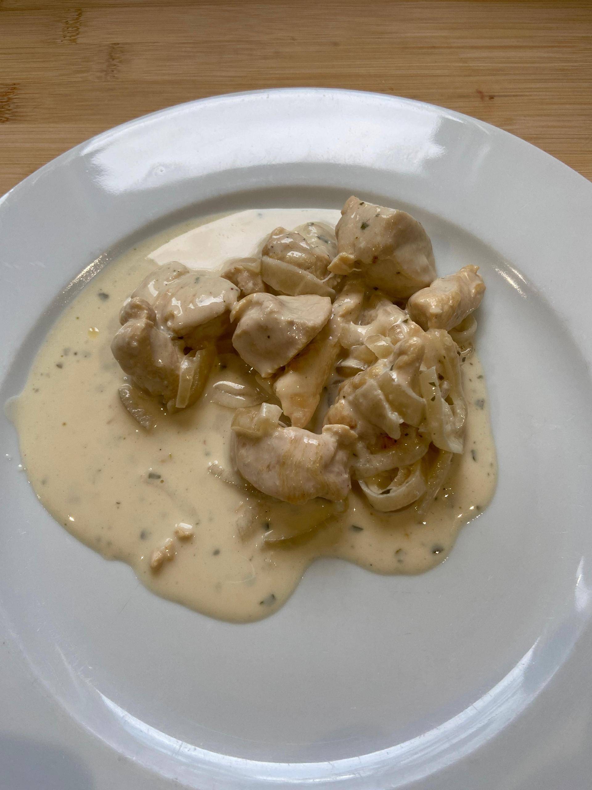 Poulet sauce boursin - Recepten Cookeo | Moulinex