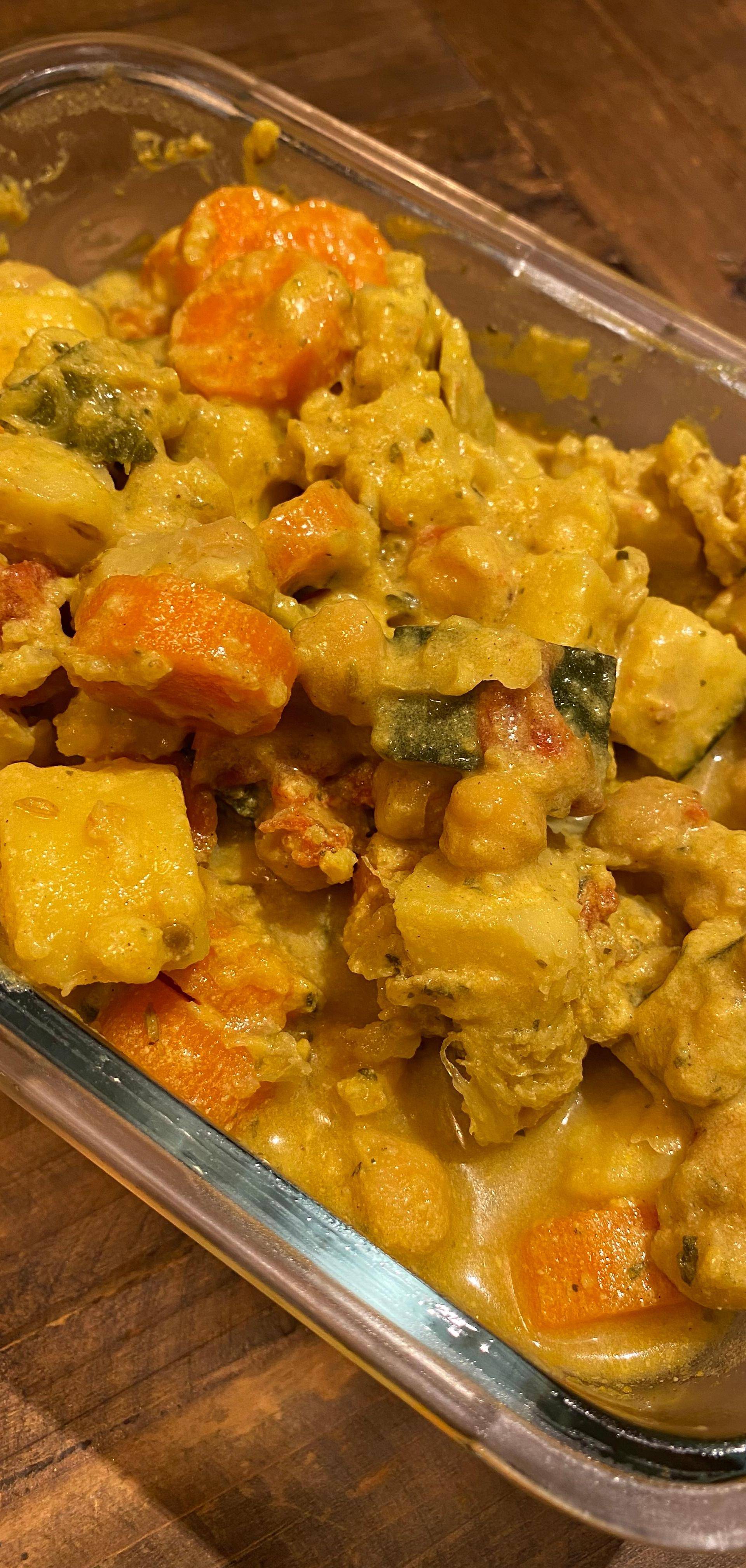 Légumes au curry - Recette Companion Connect XL | Moulinex
