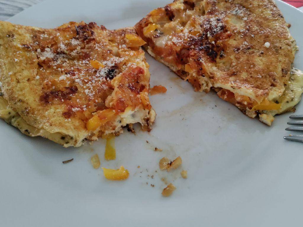 Omelette tomate poivrons oignons - Recepten Cookeo | Moulinex