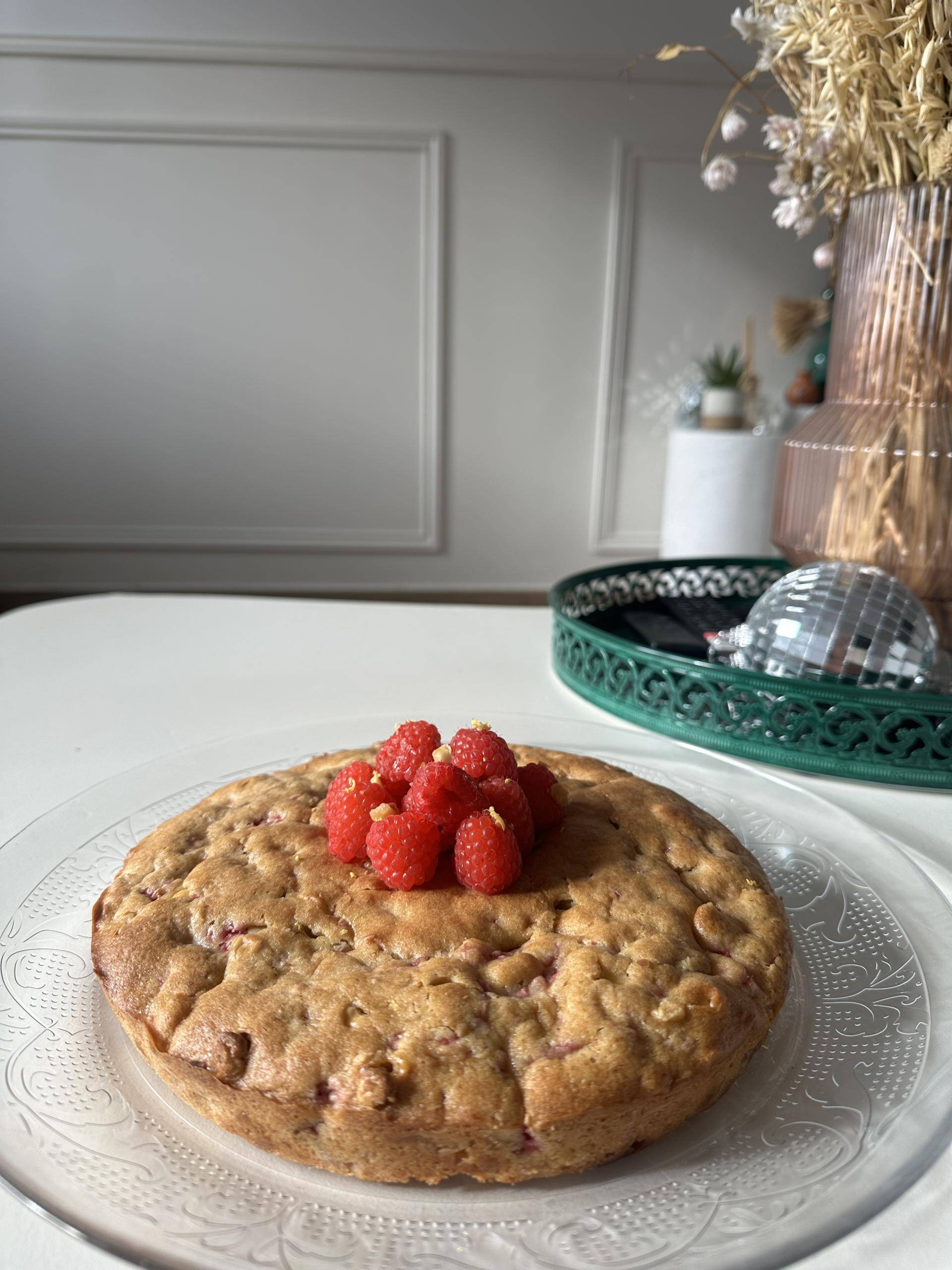 Blondie framboise chocolat blanc - Recette Companion Connect XL | Moulinex