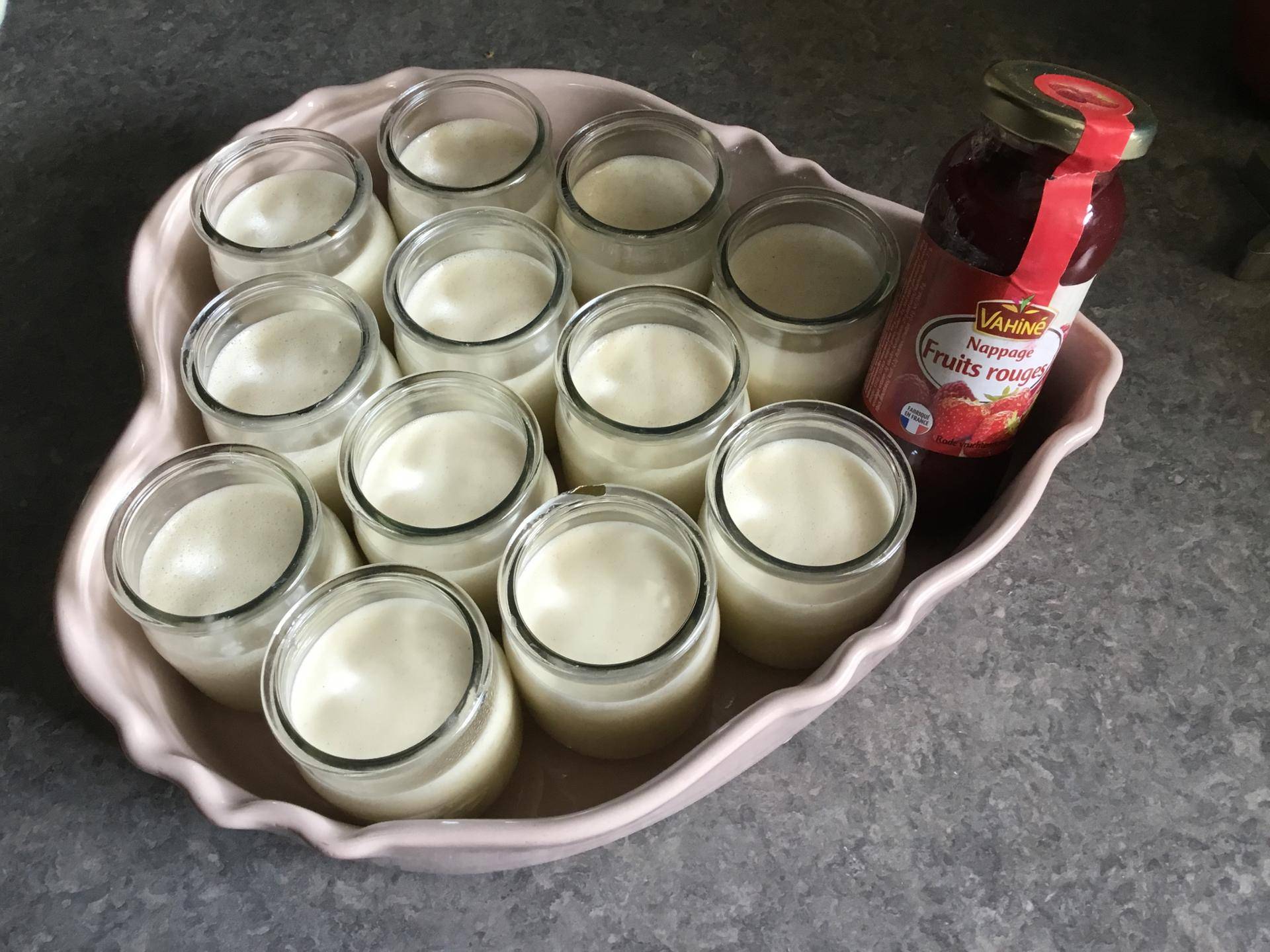 Panna cotta agar-agar - coulis au choix - Recette Companion Connect XL | Moulinex