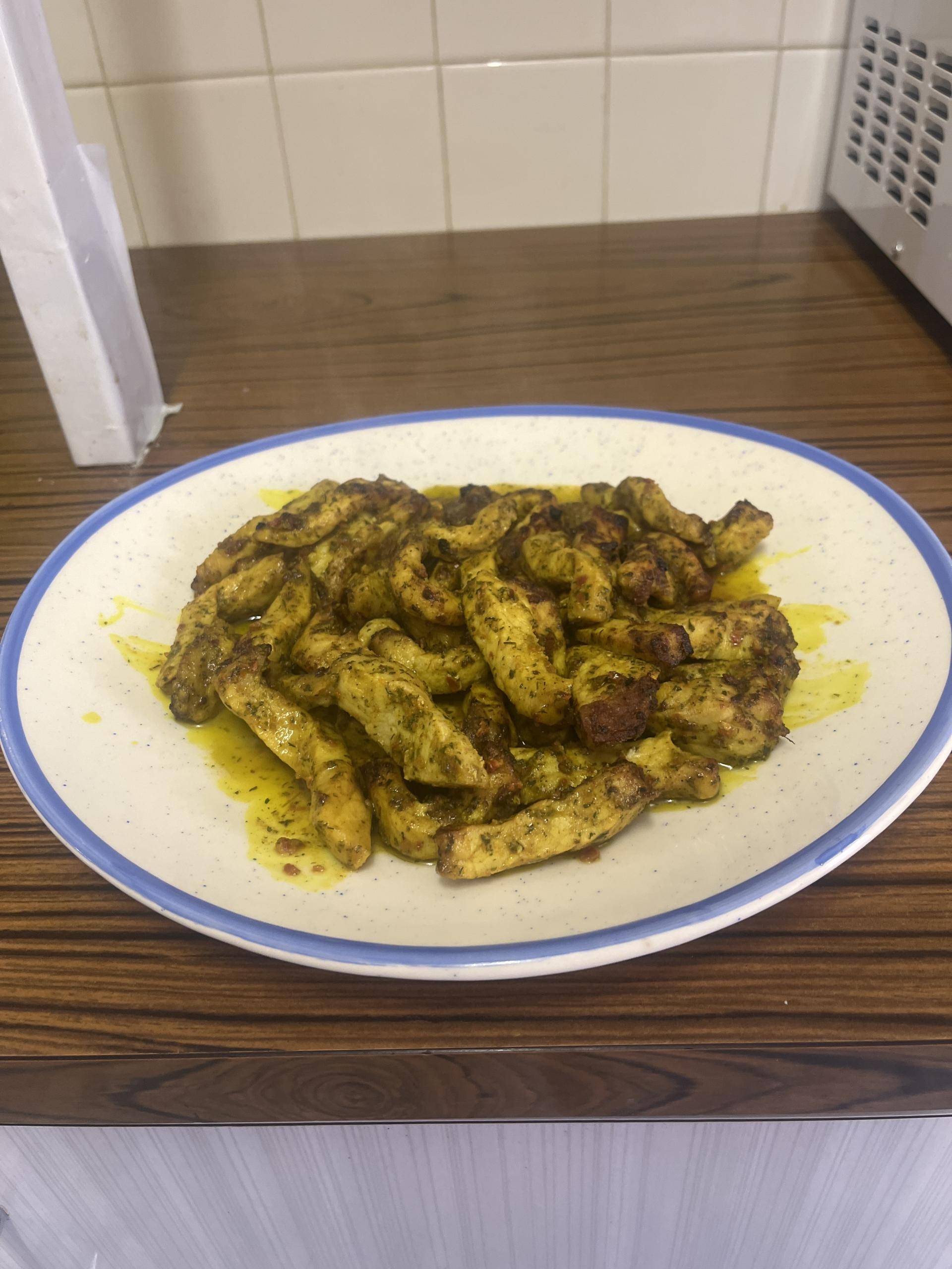 Émincé de porc mariné au curry - Recette Easy Fry Mega | Moulinex