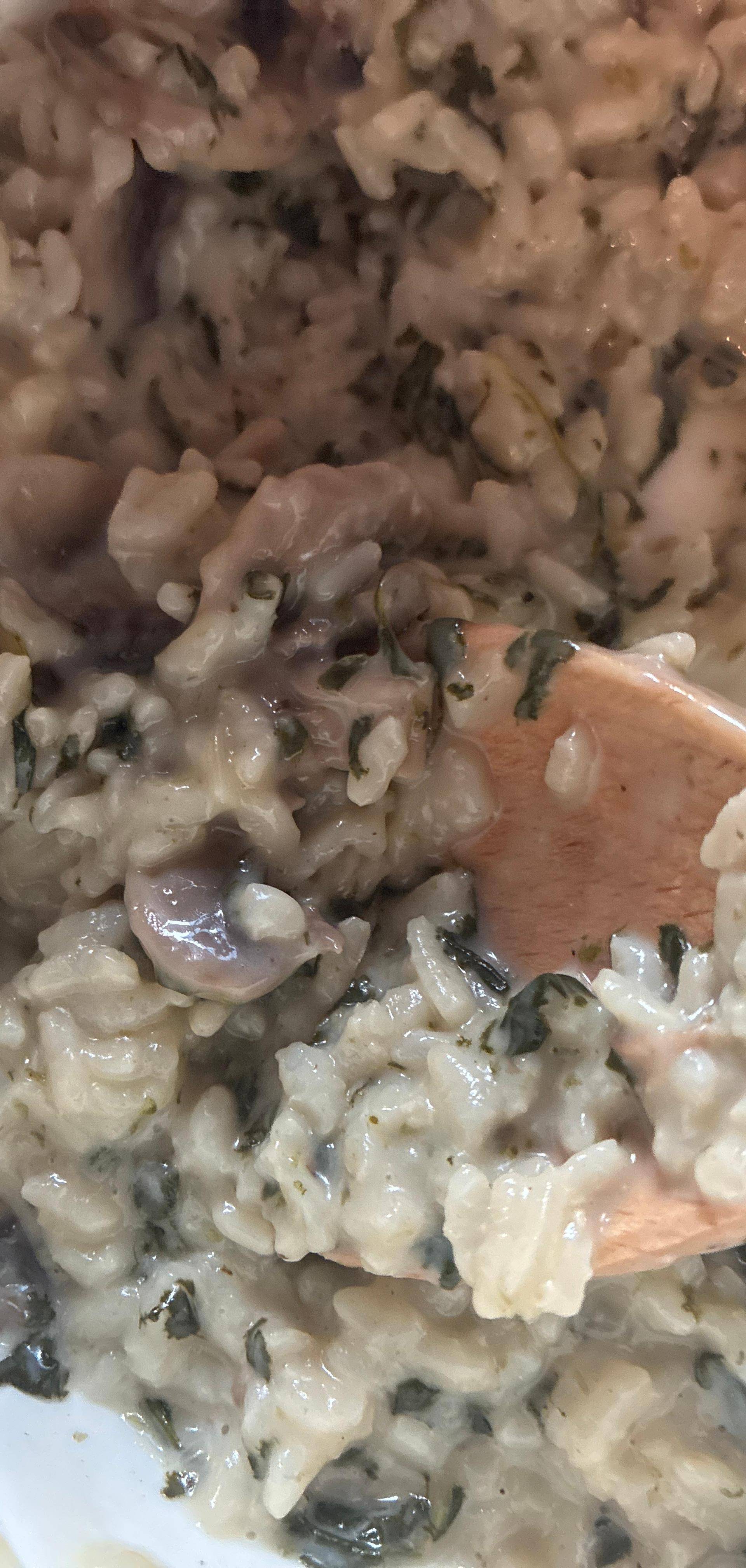 Risotto épinards champignons - Recette Cookeo V3 | Moulinex