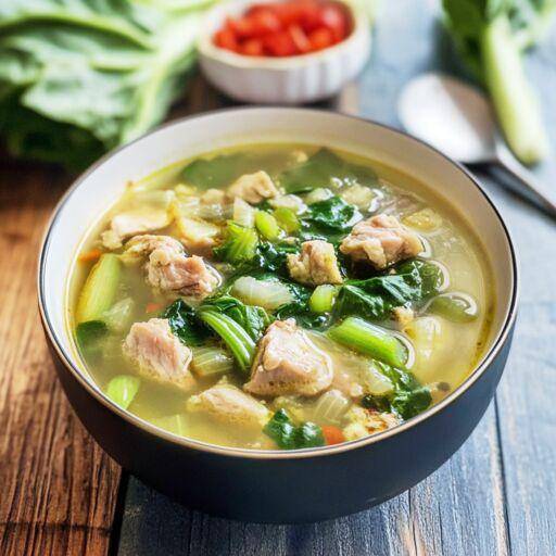 Varkensvleessoep met paksoi - Recepten Cookeo | Moulinex