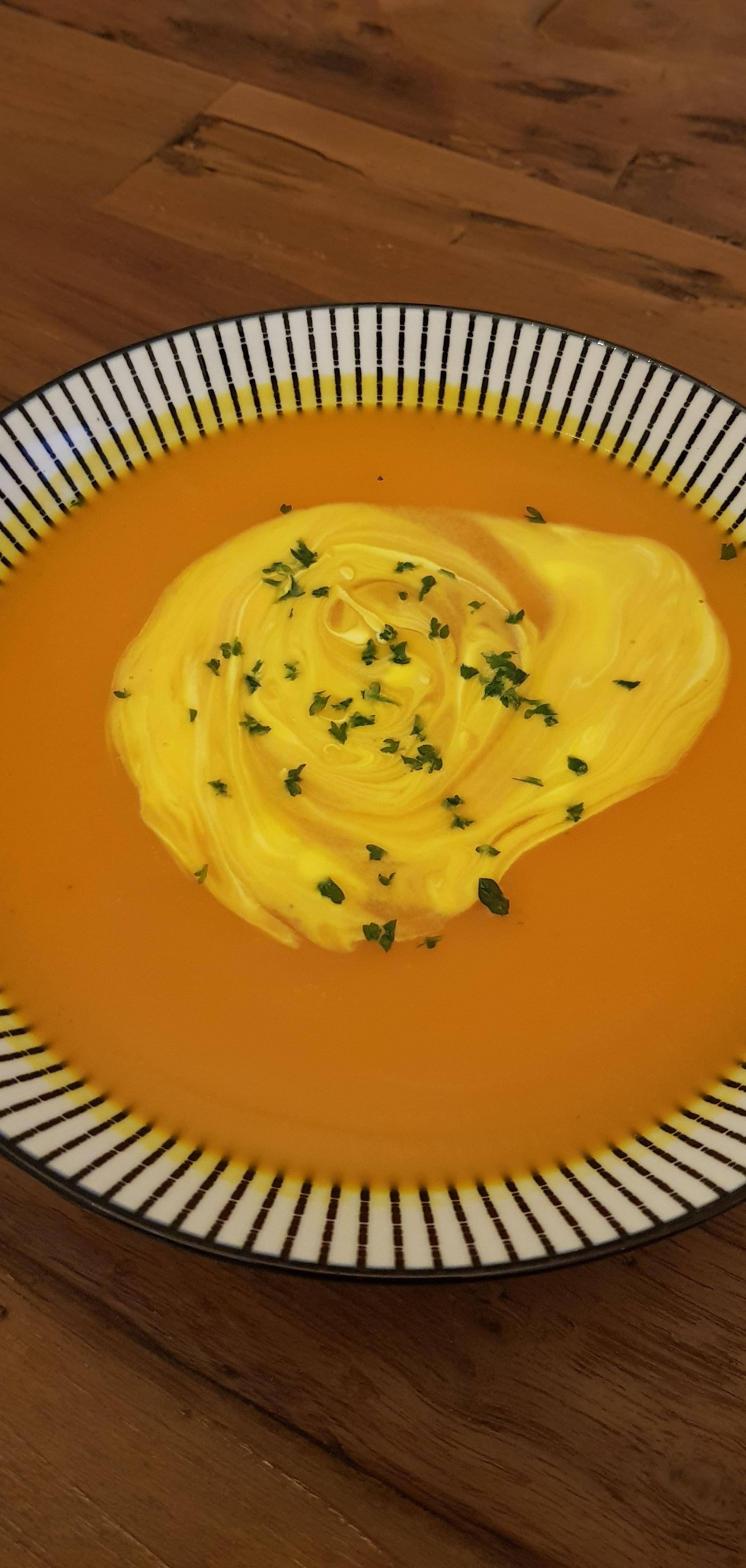 Velouté de potimarron au curry - Recette Companion XL | Moulinex