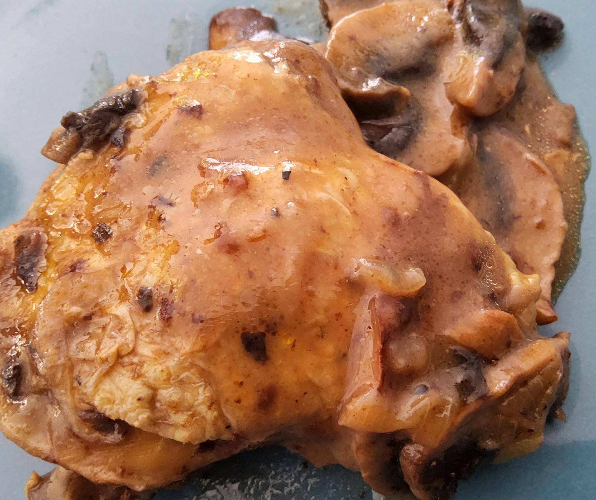 POULET AU BANYULS ET CHAMPIGNONS - Recette Cookeo V3 | Moulinex