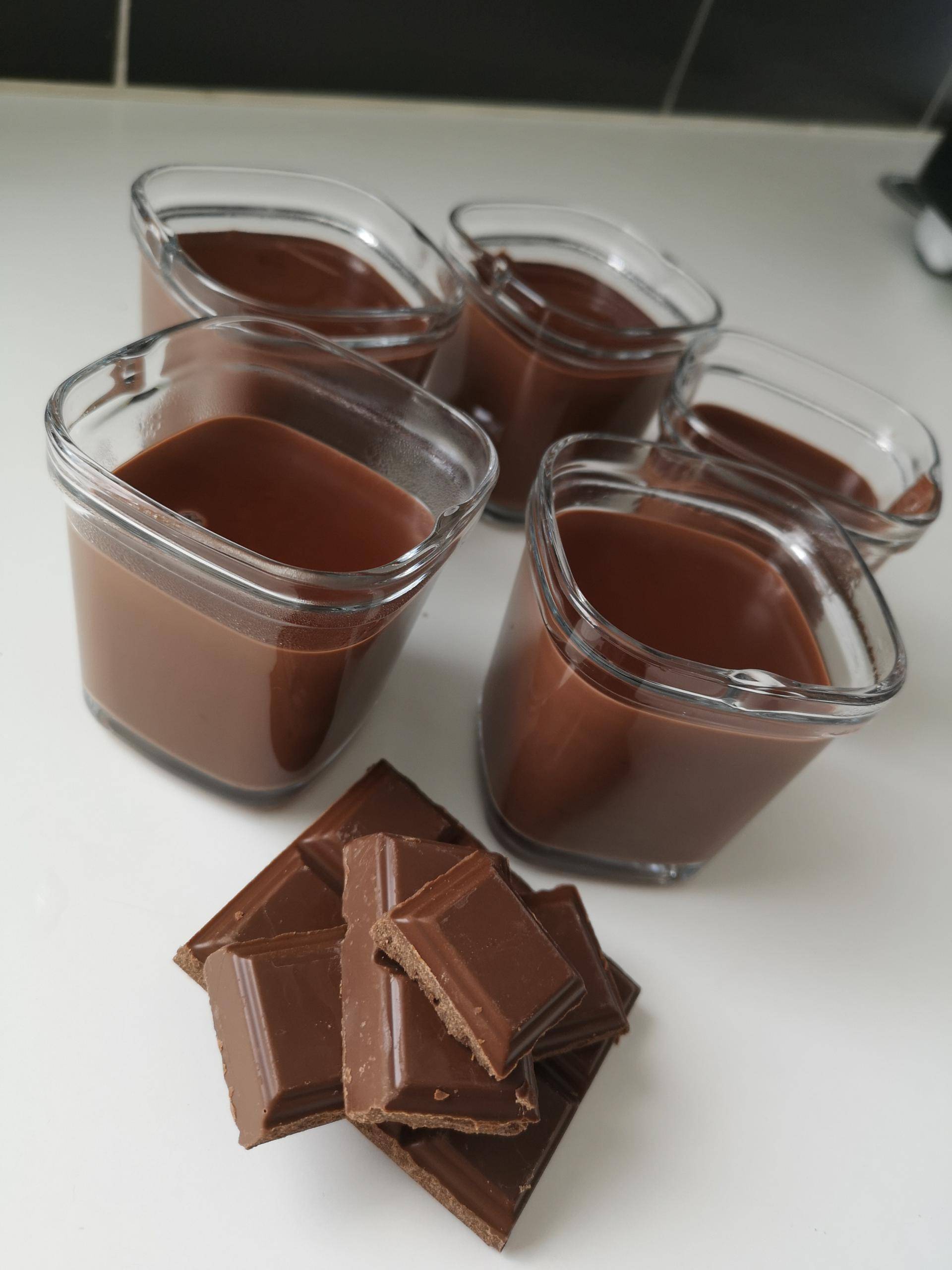 Crème dessert au chocolat facile (sans yaourtiere) - Recepten Companion Connect XL | Moulinex
