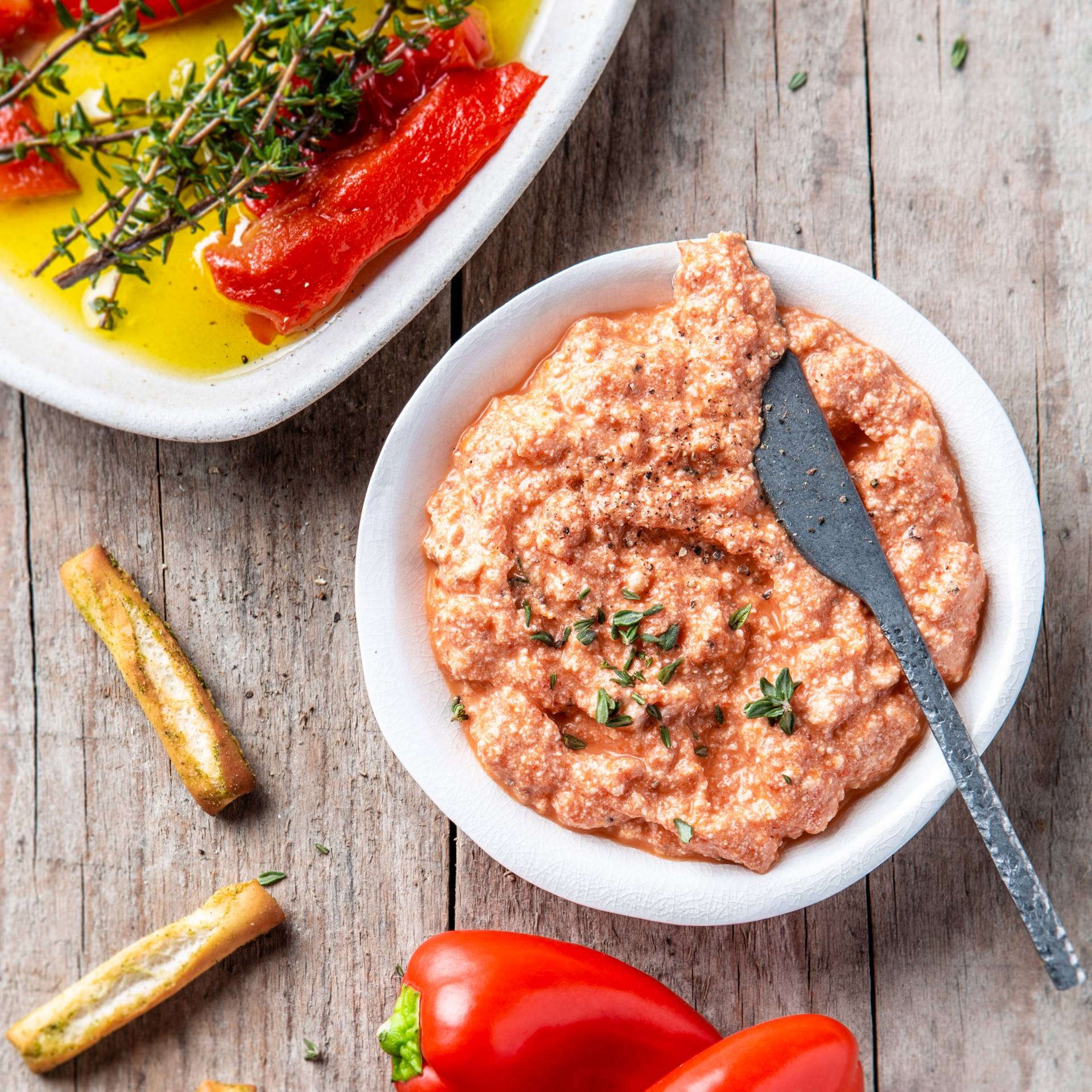 Tapenade de poivrons marinés - Recepten Mixeurs plongeants | Moulinex