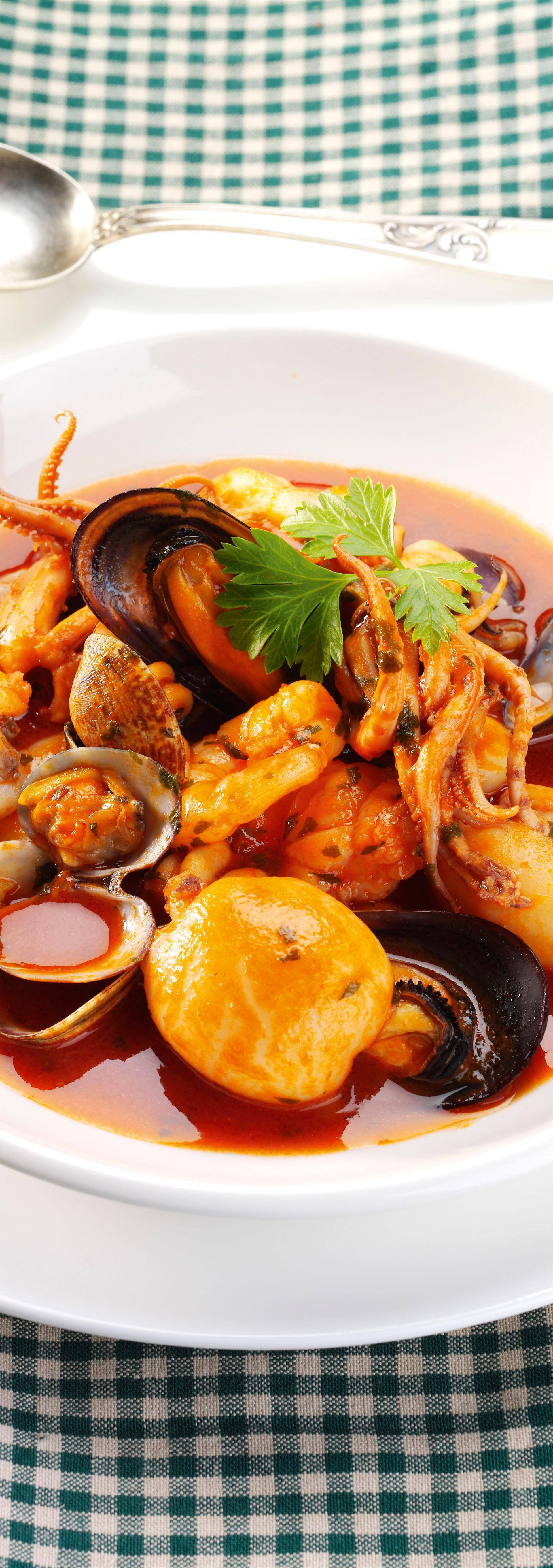 Soupe méditerranéenne de la mer - Recette Companion Connect | Moulinex