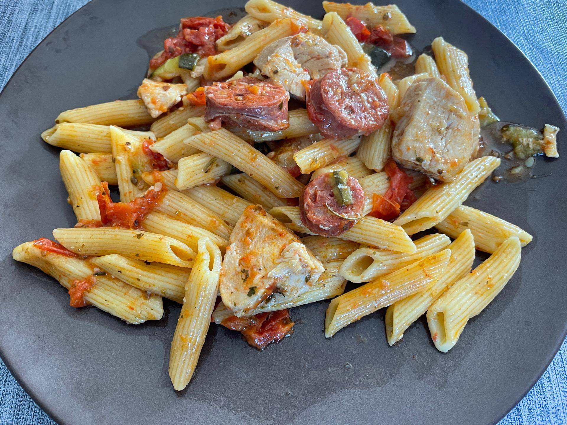 Pâtes au saveurs italienne - Recette Cookeo | Moulinex