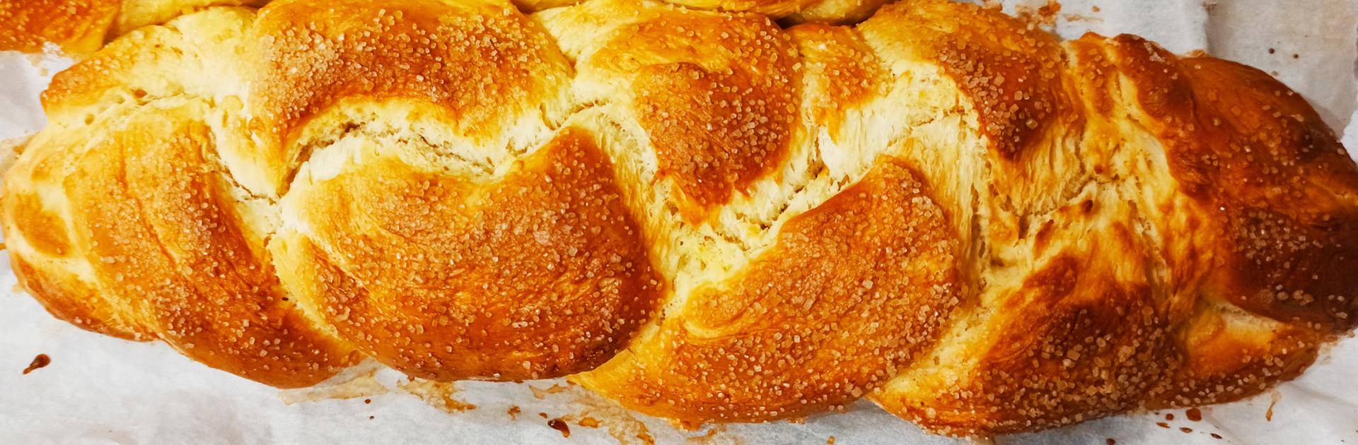 Brioche tressée à la mie filante - Recepten Companion Connect XL | Moulinex