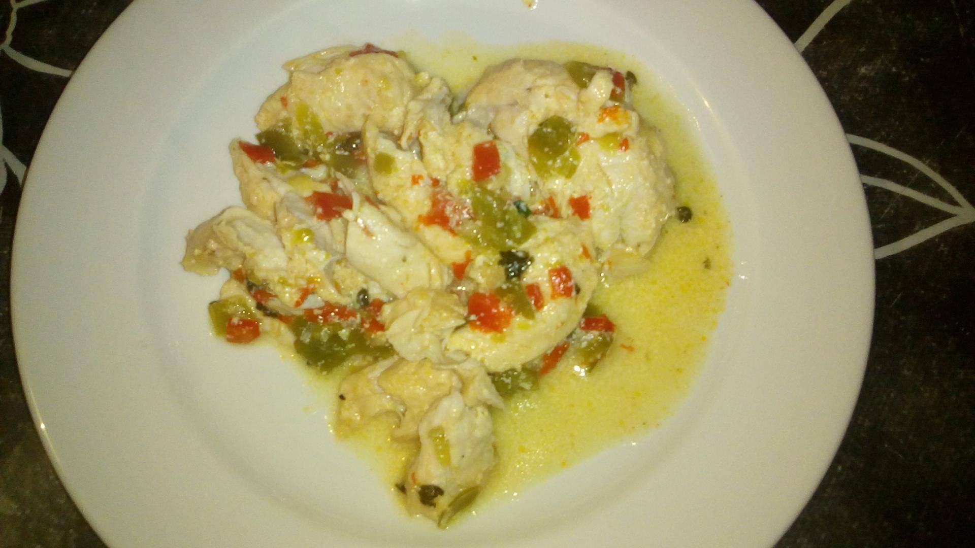 Aiguillettes de poulet à la crème et aux poivrons - Recette Cookeo | Moulinex
