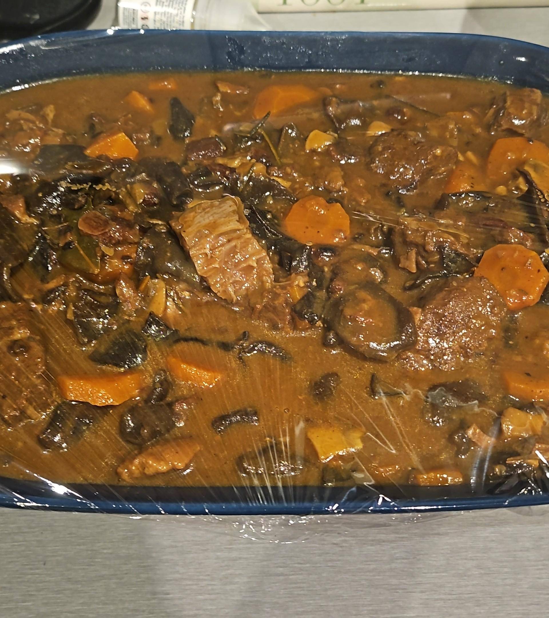 Boeuf mijoté sauce cèpes ( maman ) - Recette Cookeo Infinity Autostir | Moulinex