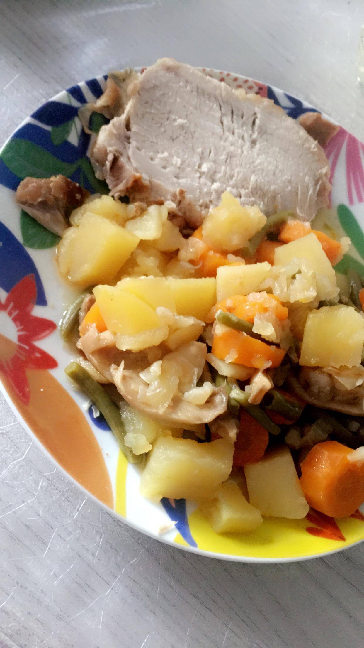 Rôti de porc et ses petits légumes - Recepten Cookeo V3 | Moulinex