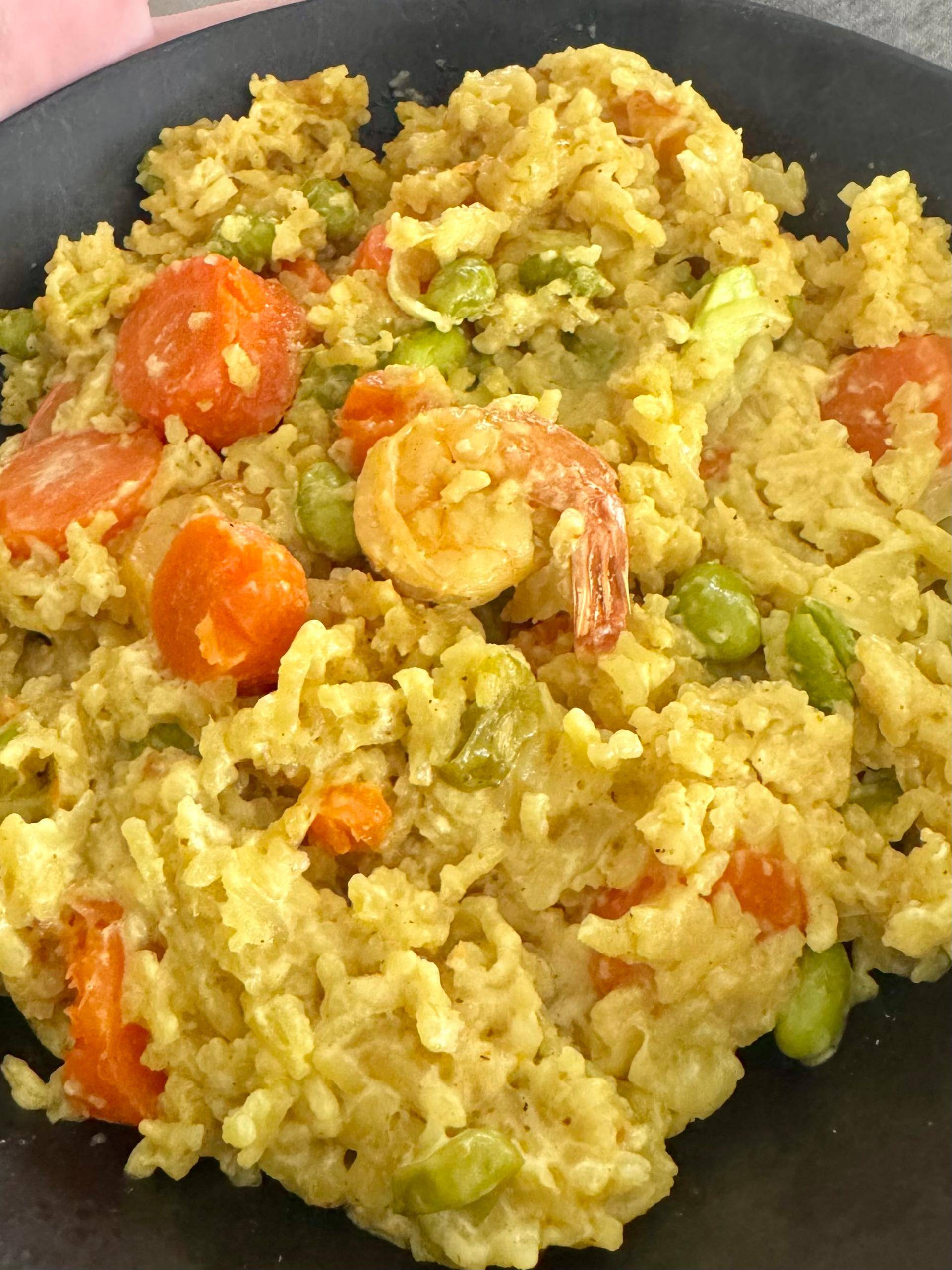 Crevette et Riz Crème de Coco Curry - Recepten Companion Connect XL | Moulinex