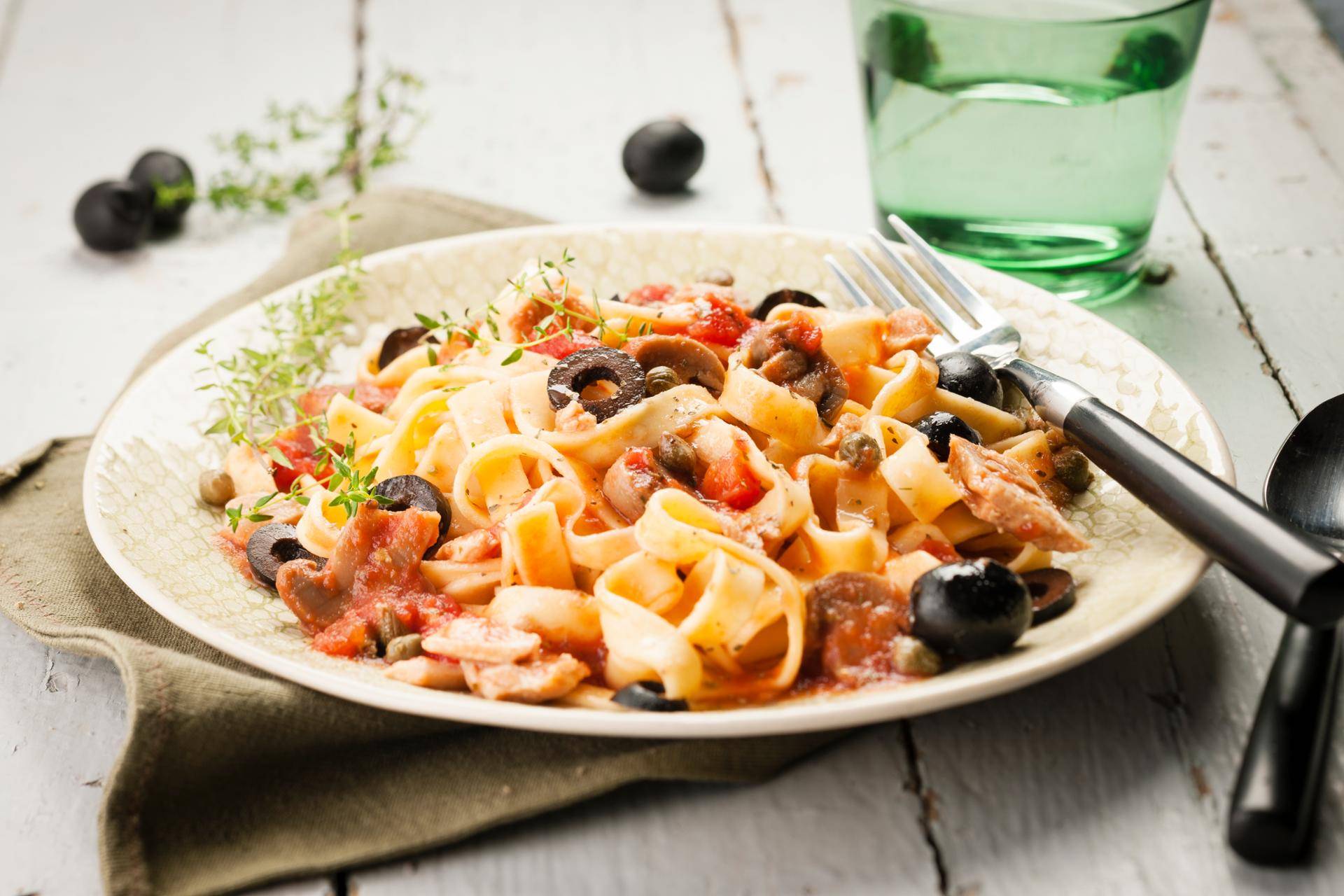 Tagliatelles au thon et tomate - Recette Cookeo | Moulinex