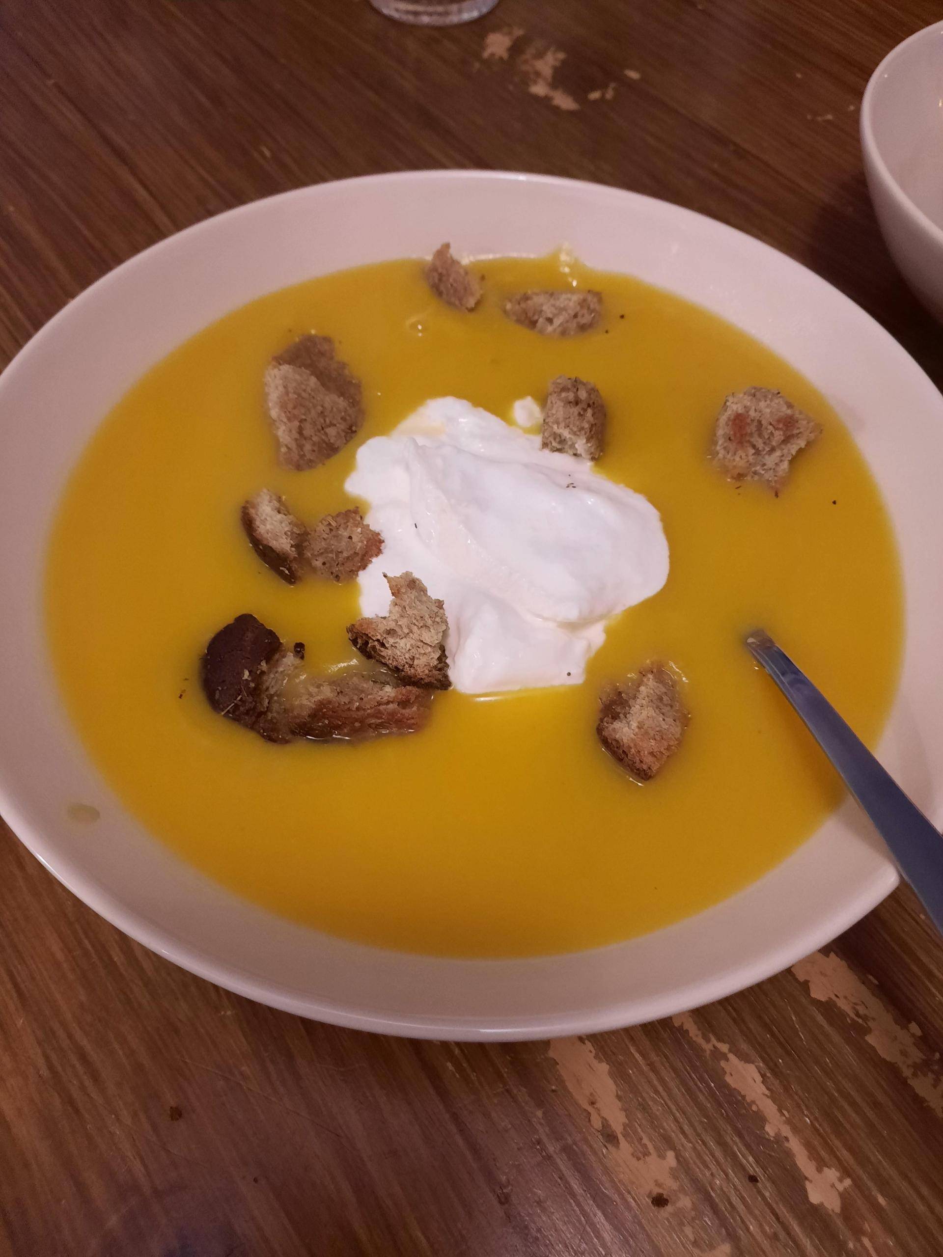 Soupe butternut burrata - Recette Companion XL | Moulinex