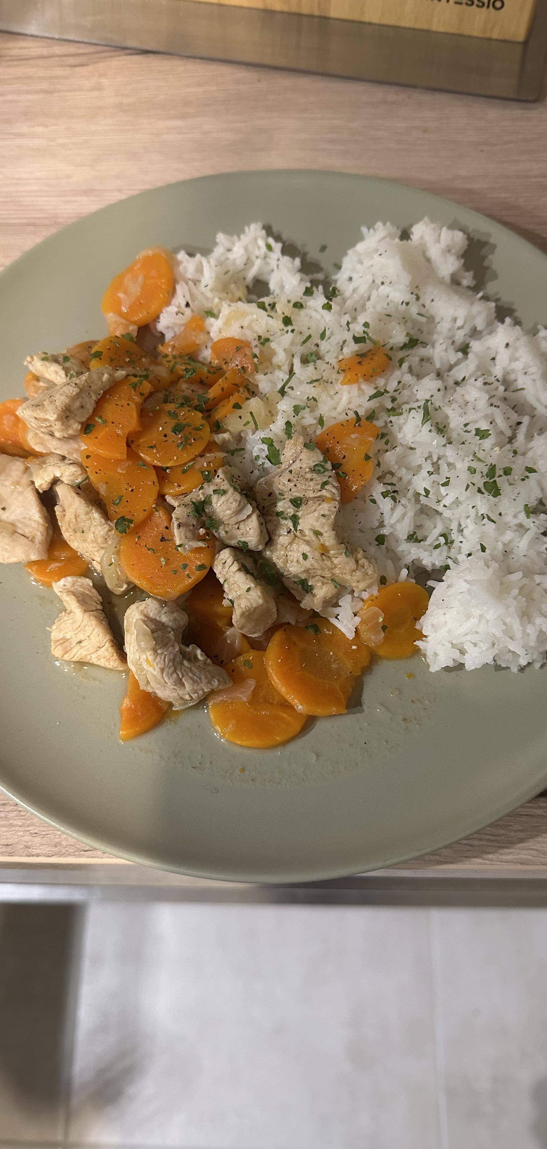 Dinde et carottes - Recette Cookeo Infinity Autostir | Moulinex