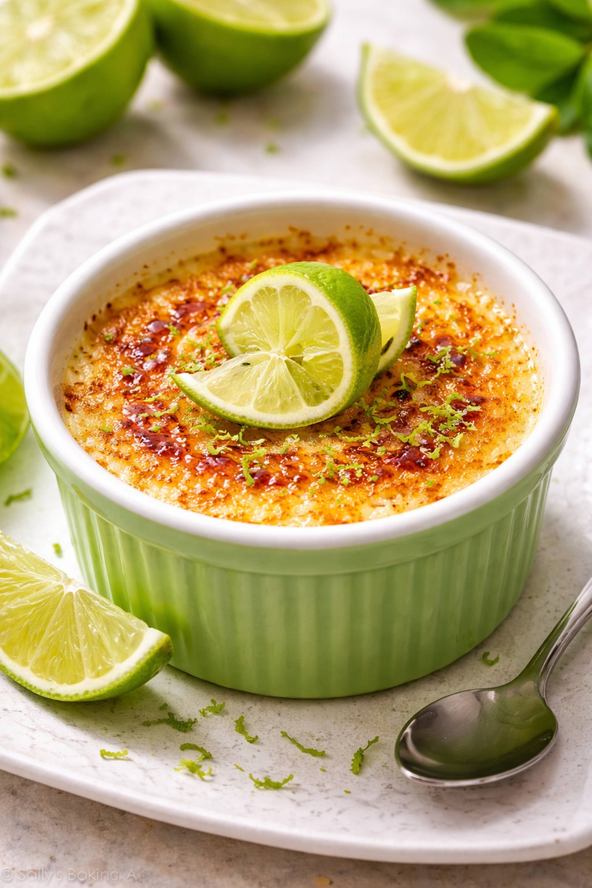 Crèmes Brûler au citron vert - Recette Cookeo Infinity Autostir | Moulinex