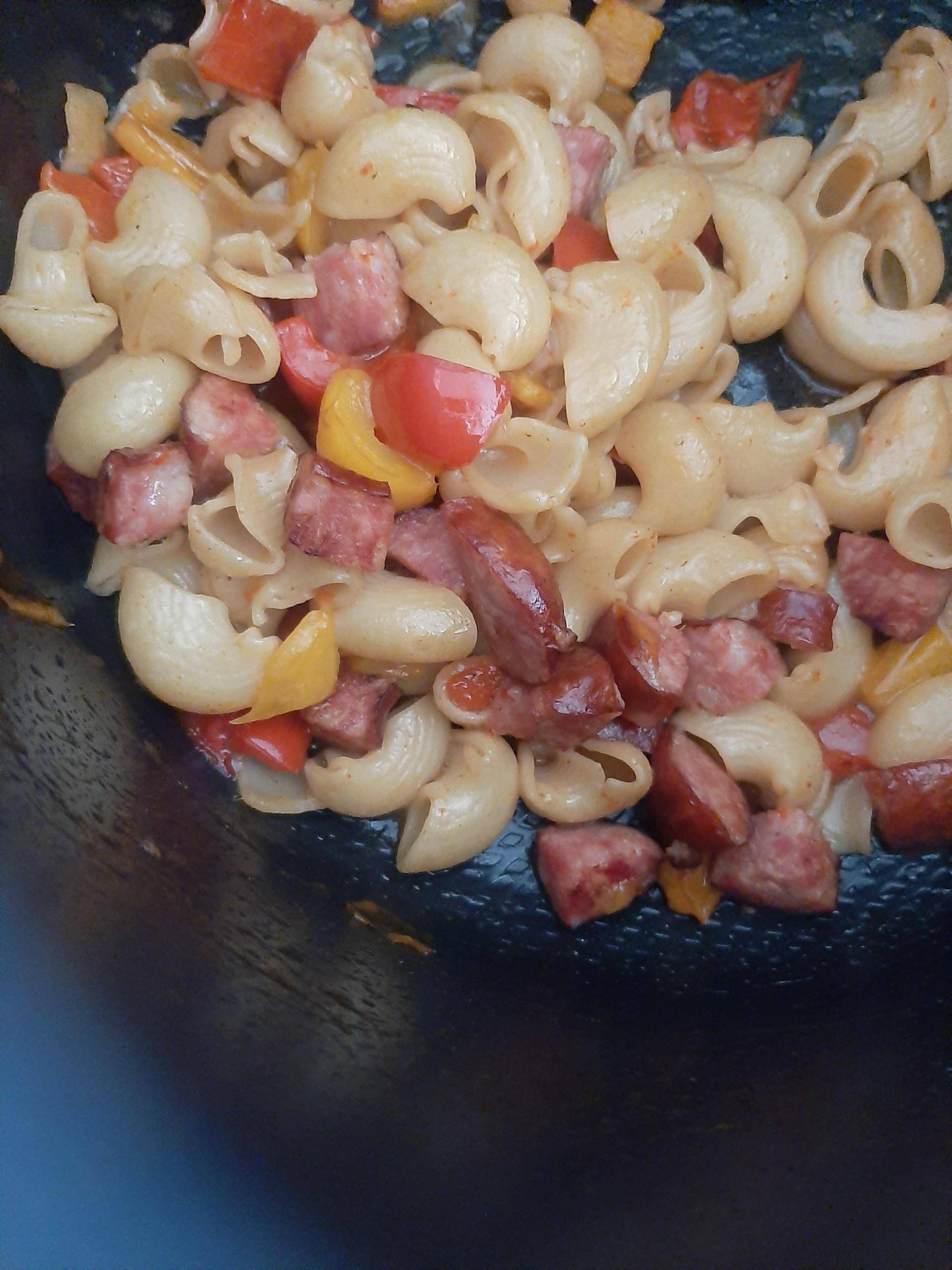 Saucisse poivrons - Recepten Cookeo | Moulinex