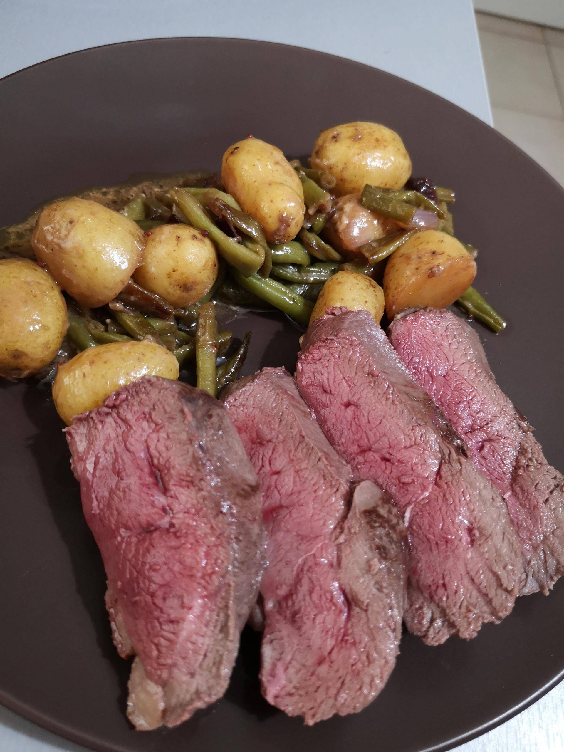 Magret de canard, grenailles et haricots - Recepten Cookeo | Moulinex