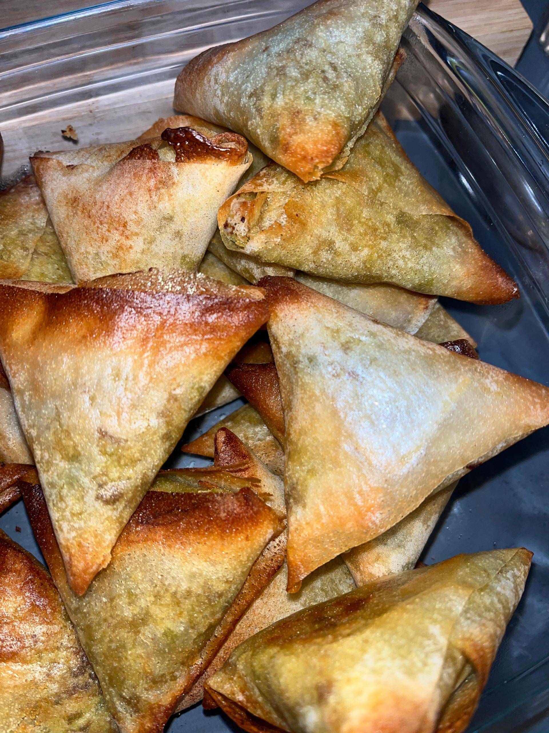 Samossas bœuf curry - Recette Companion XL | Moulinex